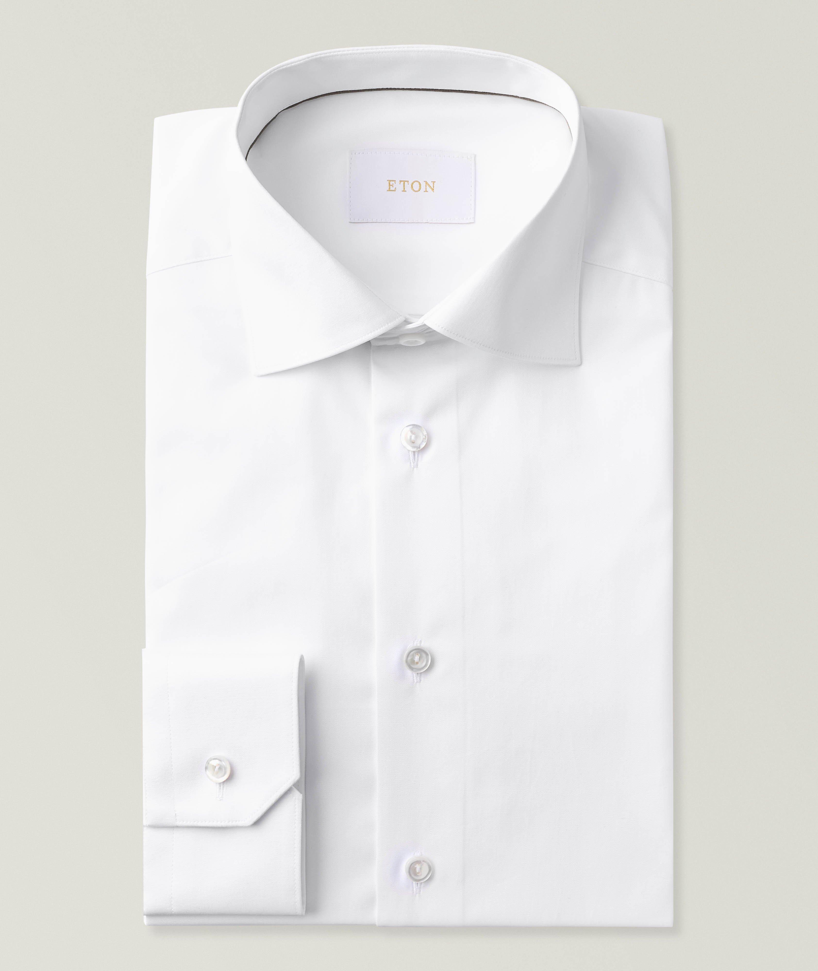 Eton Contemporary-Fit Elevated Twill Dress Shirt