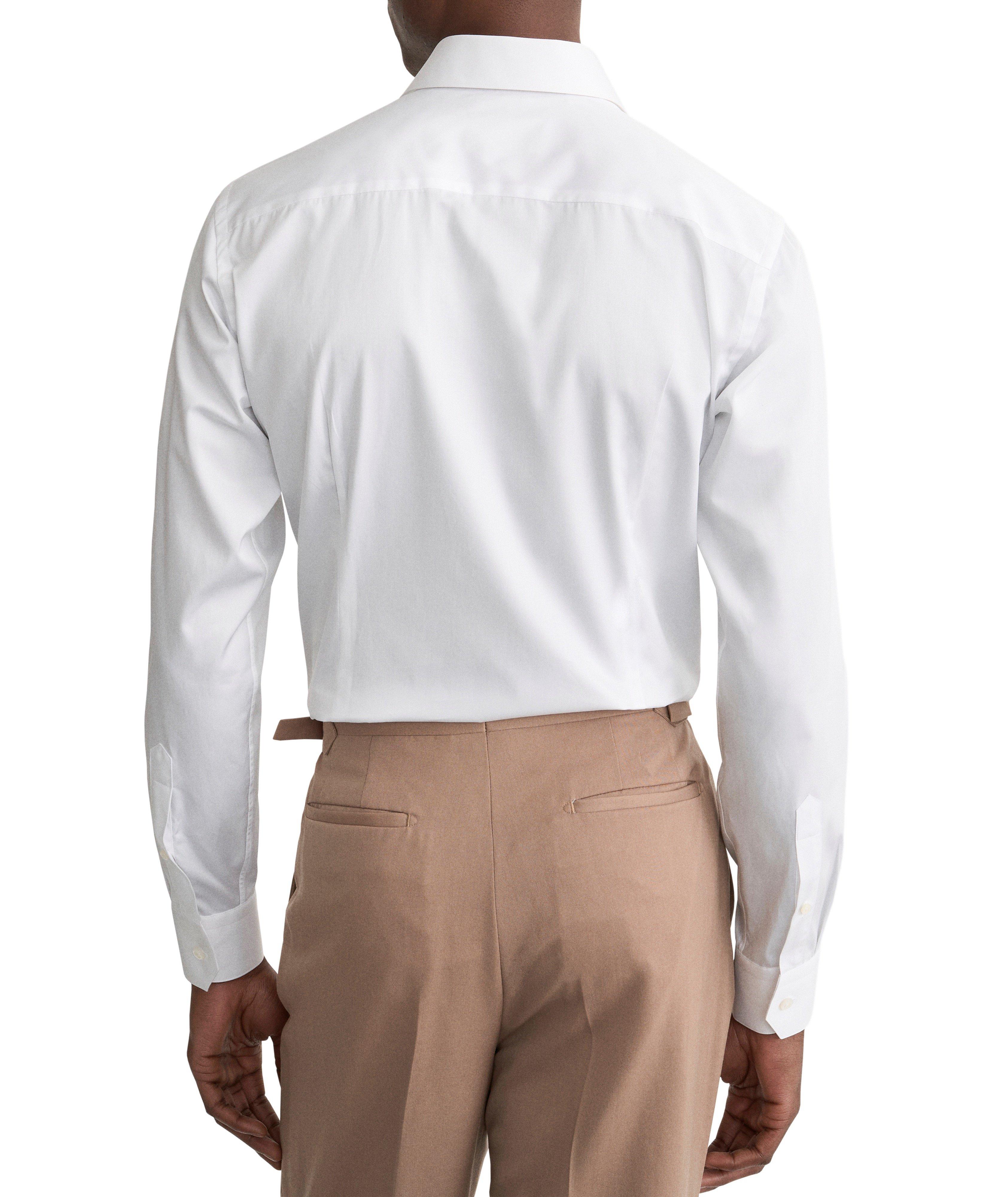 Chemise sergé quadrillé coupe-contemporaine image 2