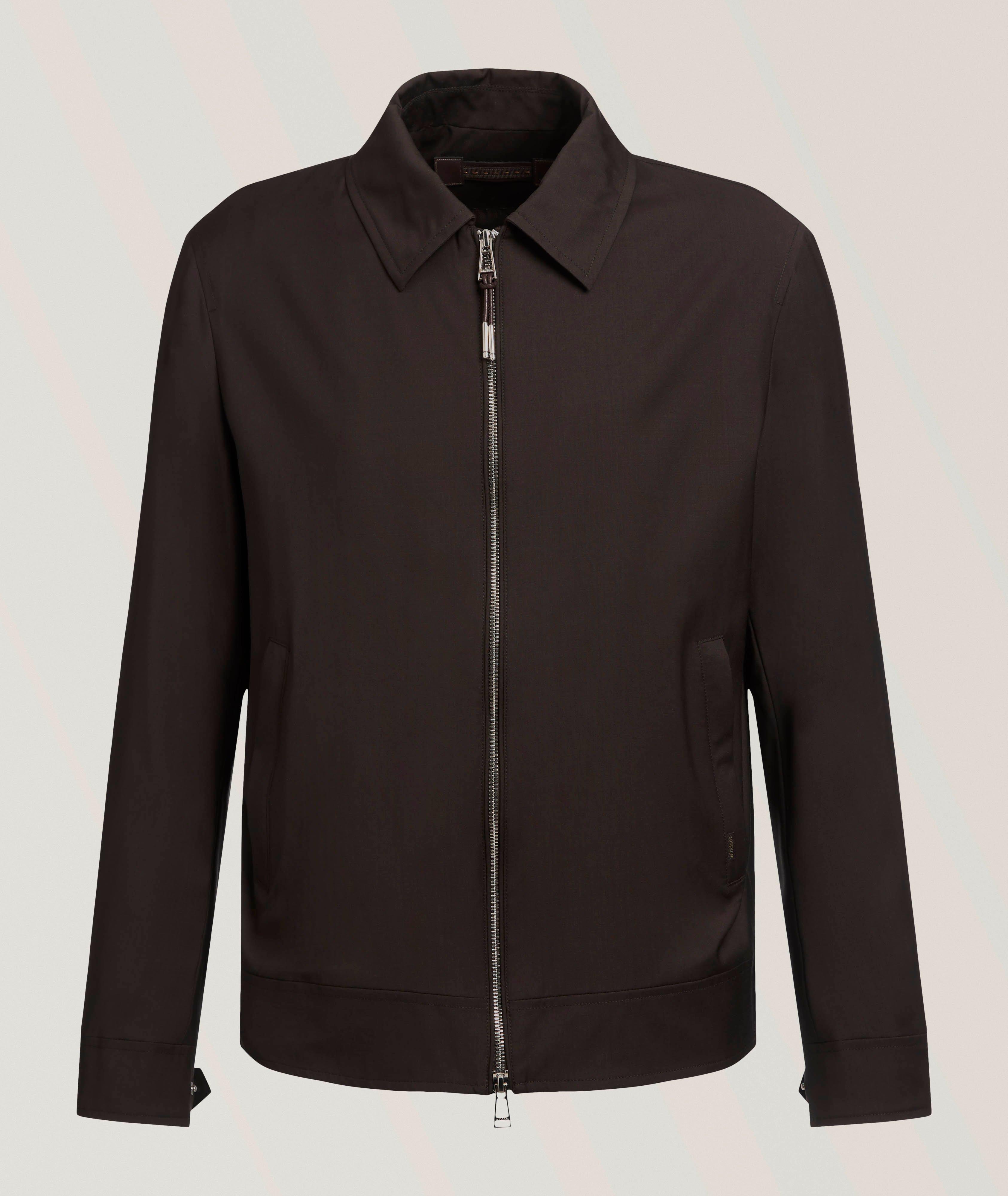 Windsor Wool Zipped Blouson