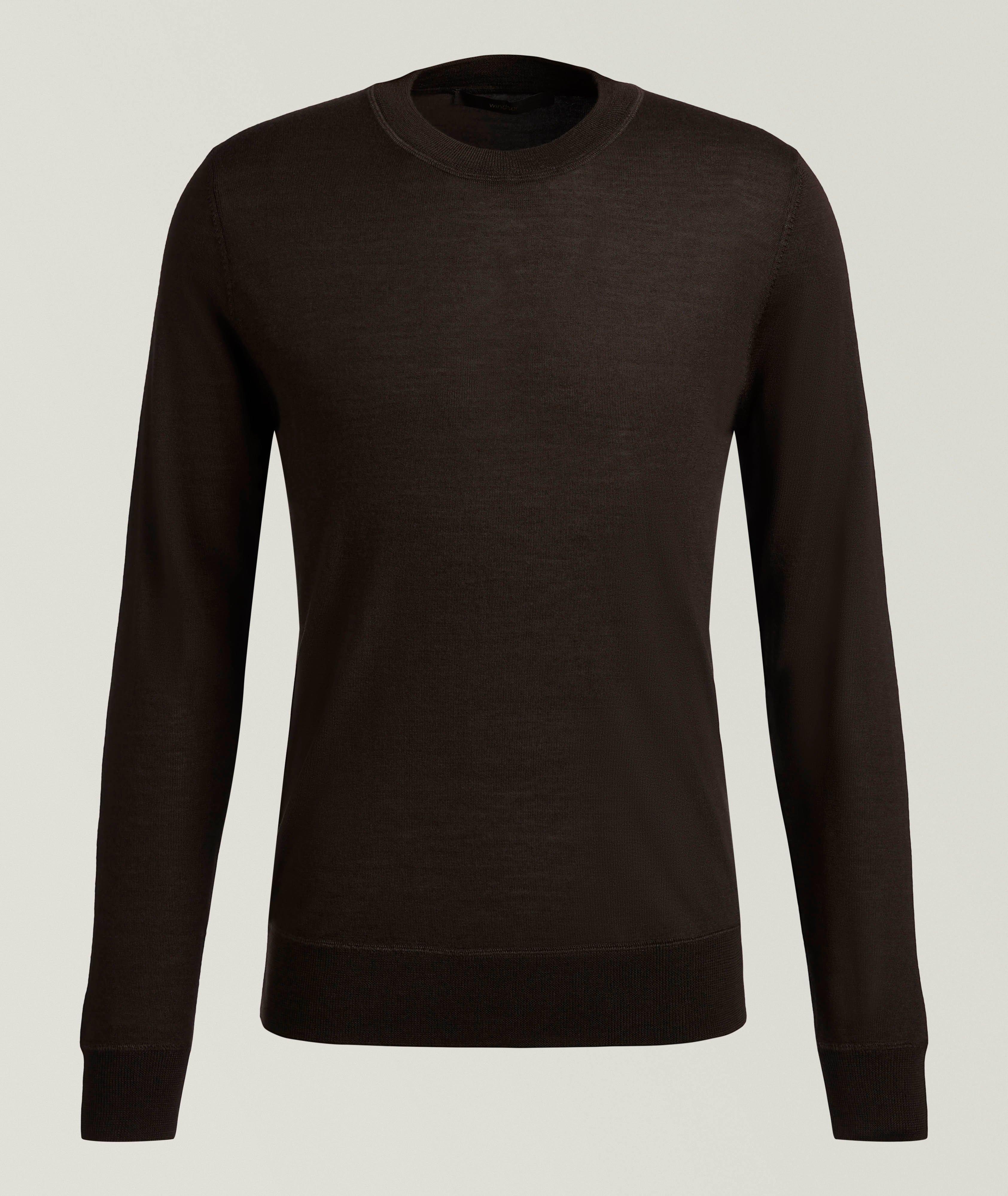 Windsor Wool-Blend Crewneck Sweater