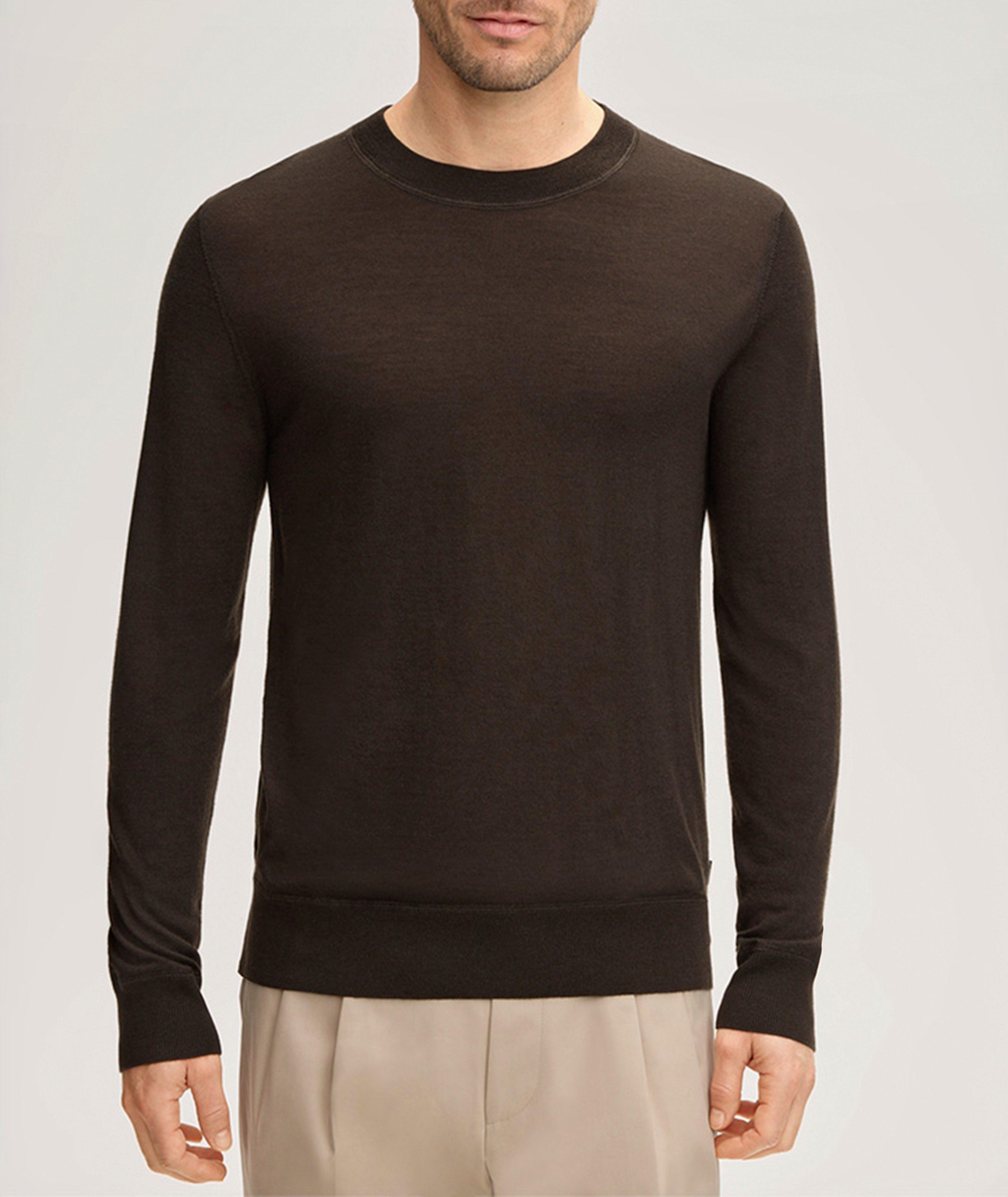 Wool-Blend Crewneck Sweater image 1