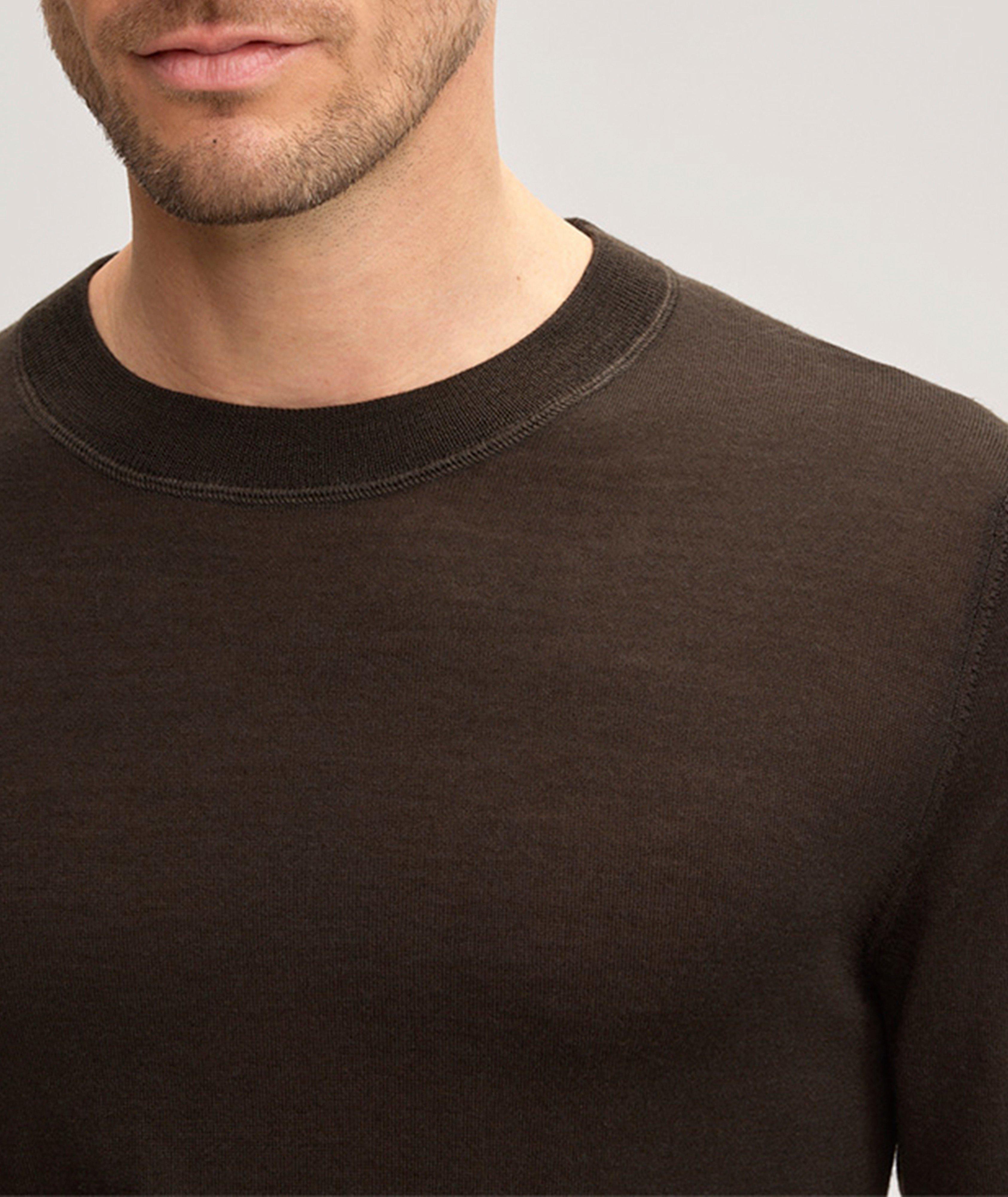 Wool-Blend Crewneck Sweater image 3