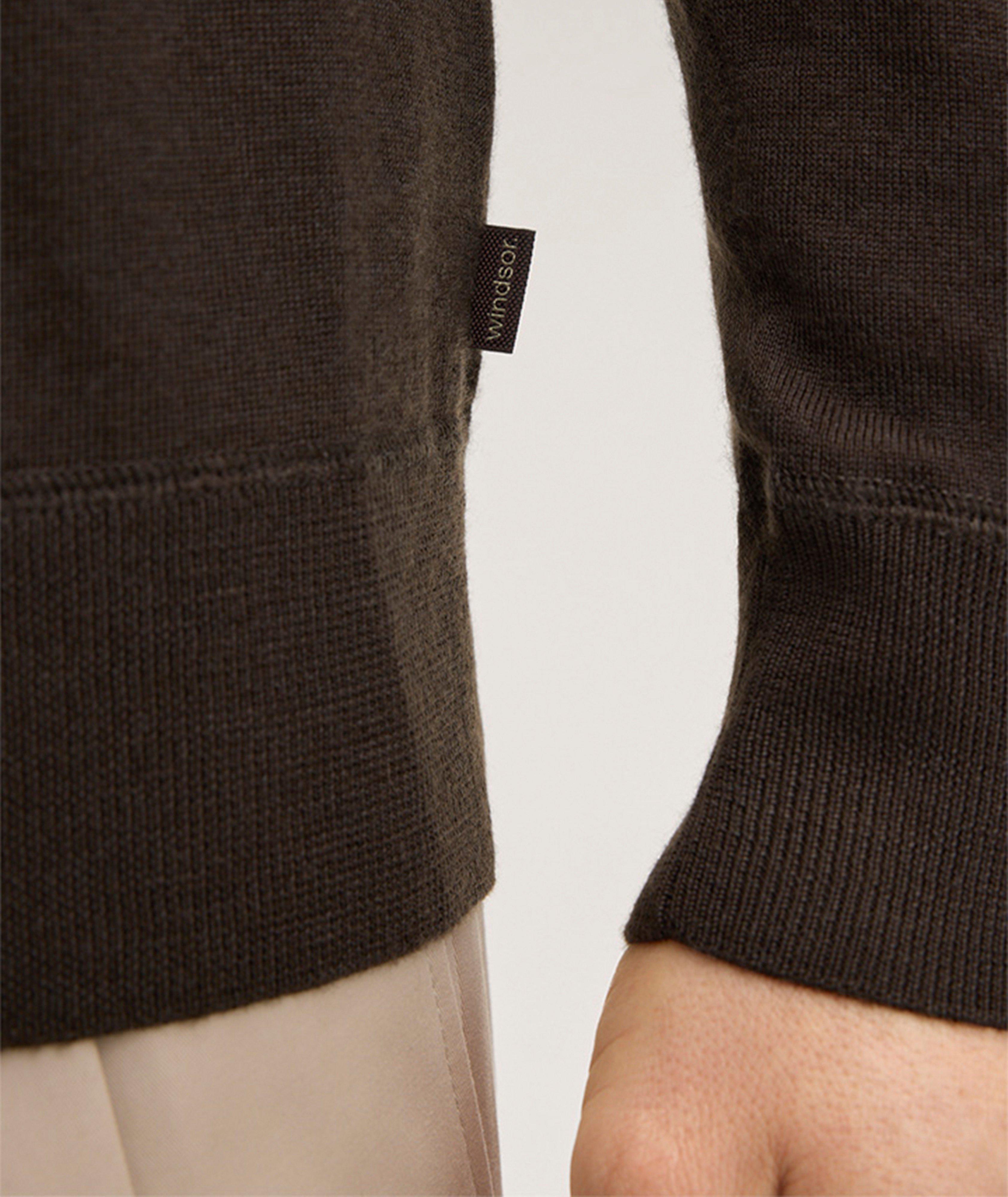 Wool-Blend Crewneck Sweater image 4