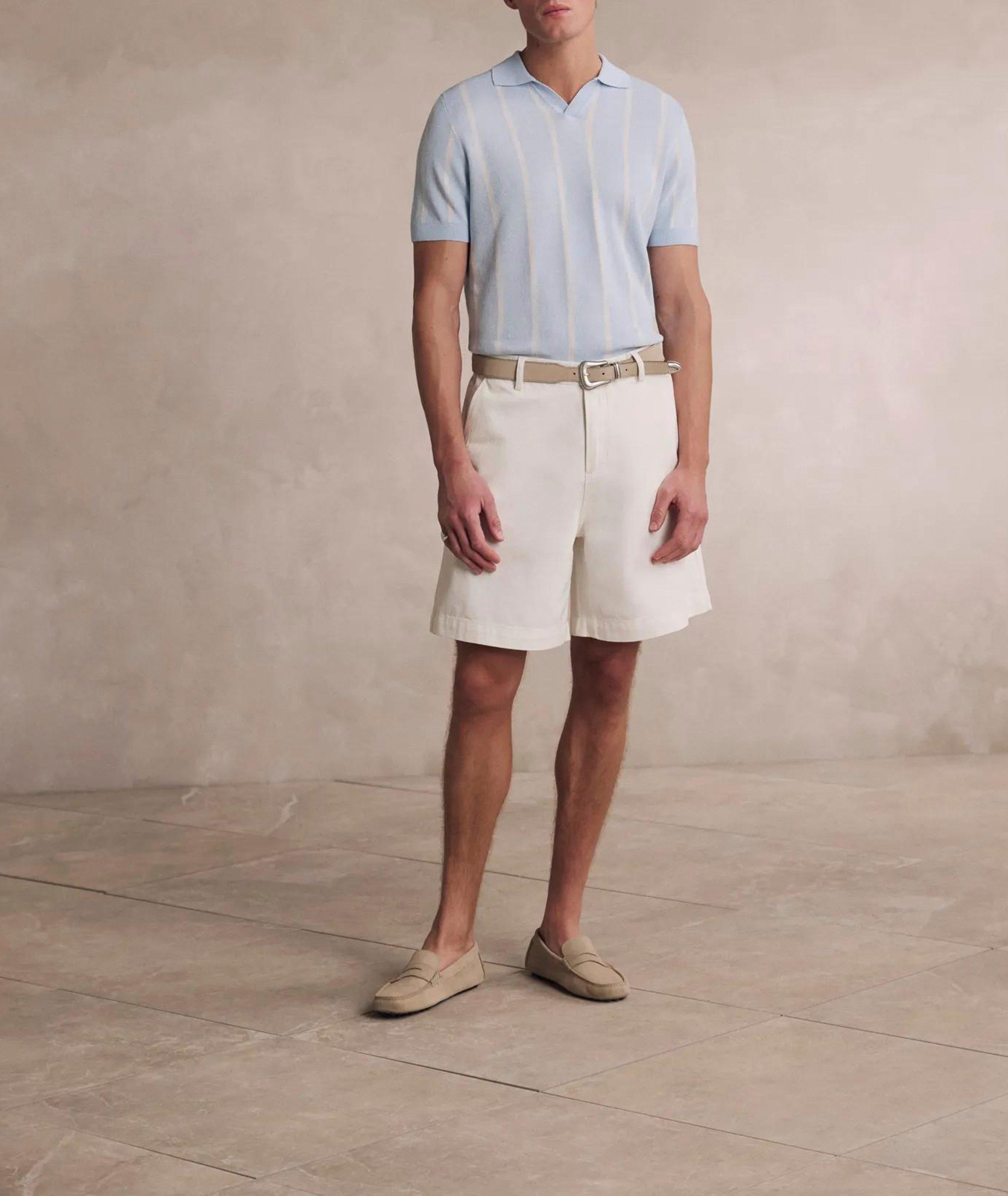 Polo lin rayé Lindo image 1