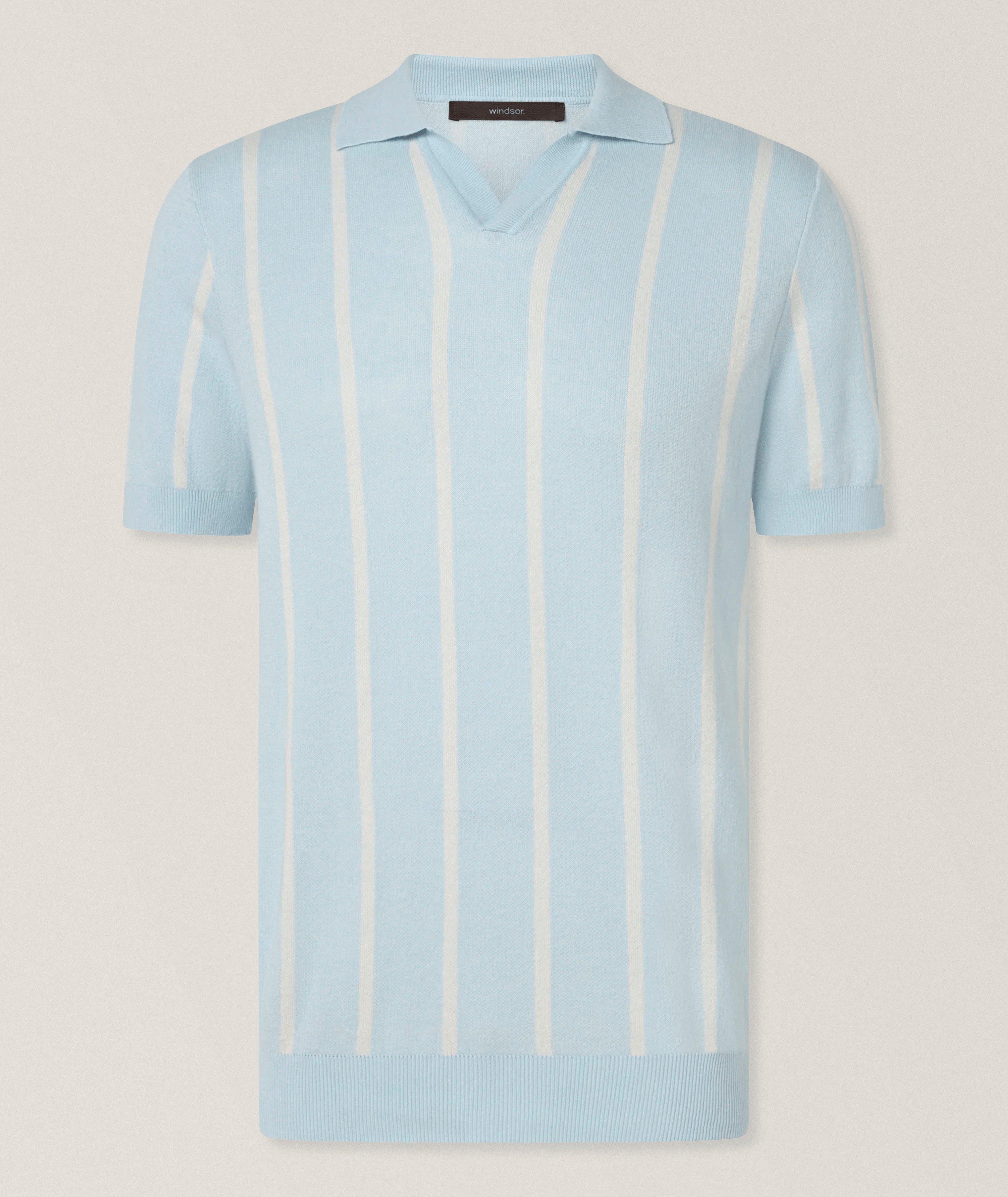 Polo lin rayé Lindo image 0