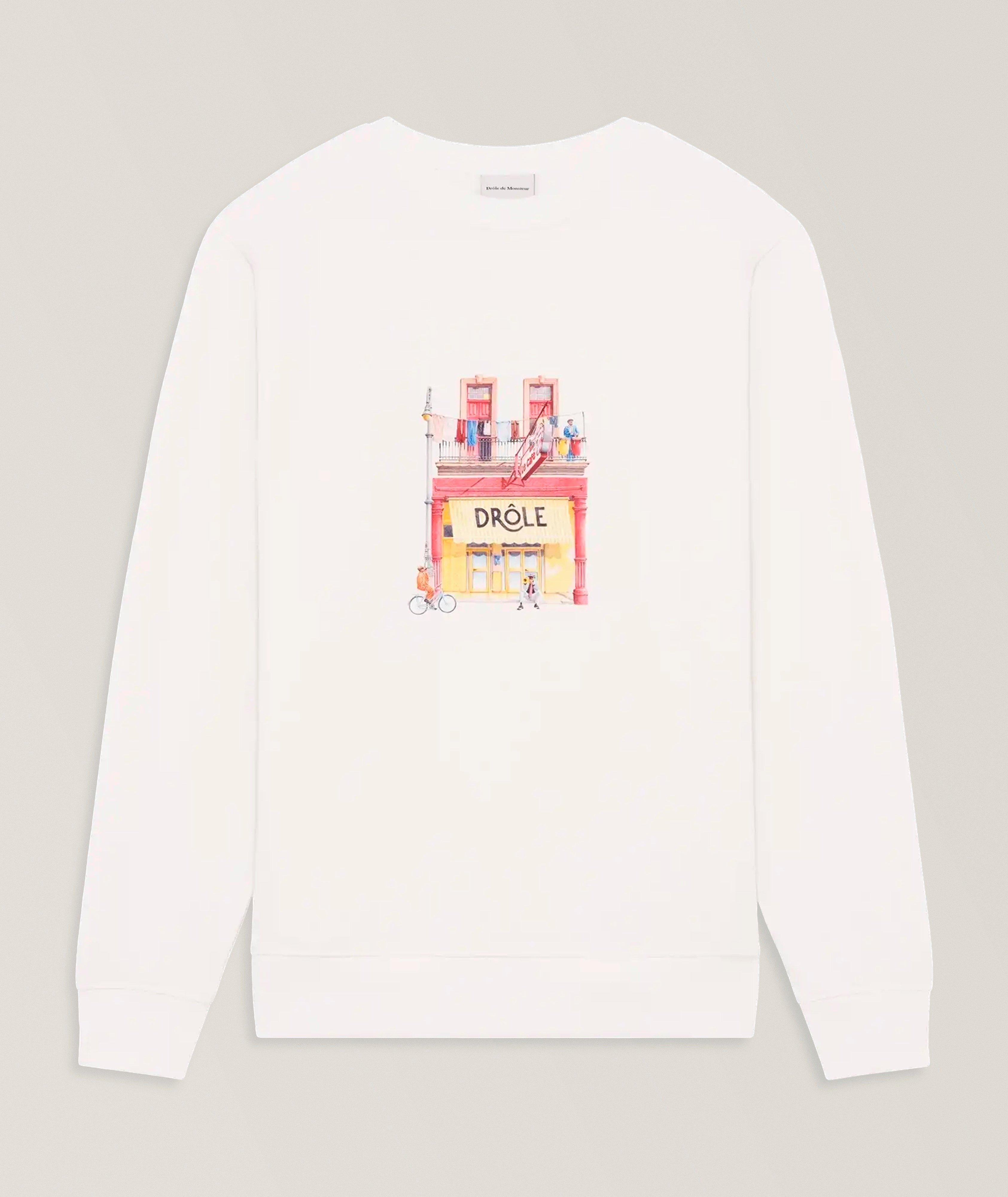Coffee Shop Cotton Sweatshirt image 0