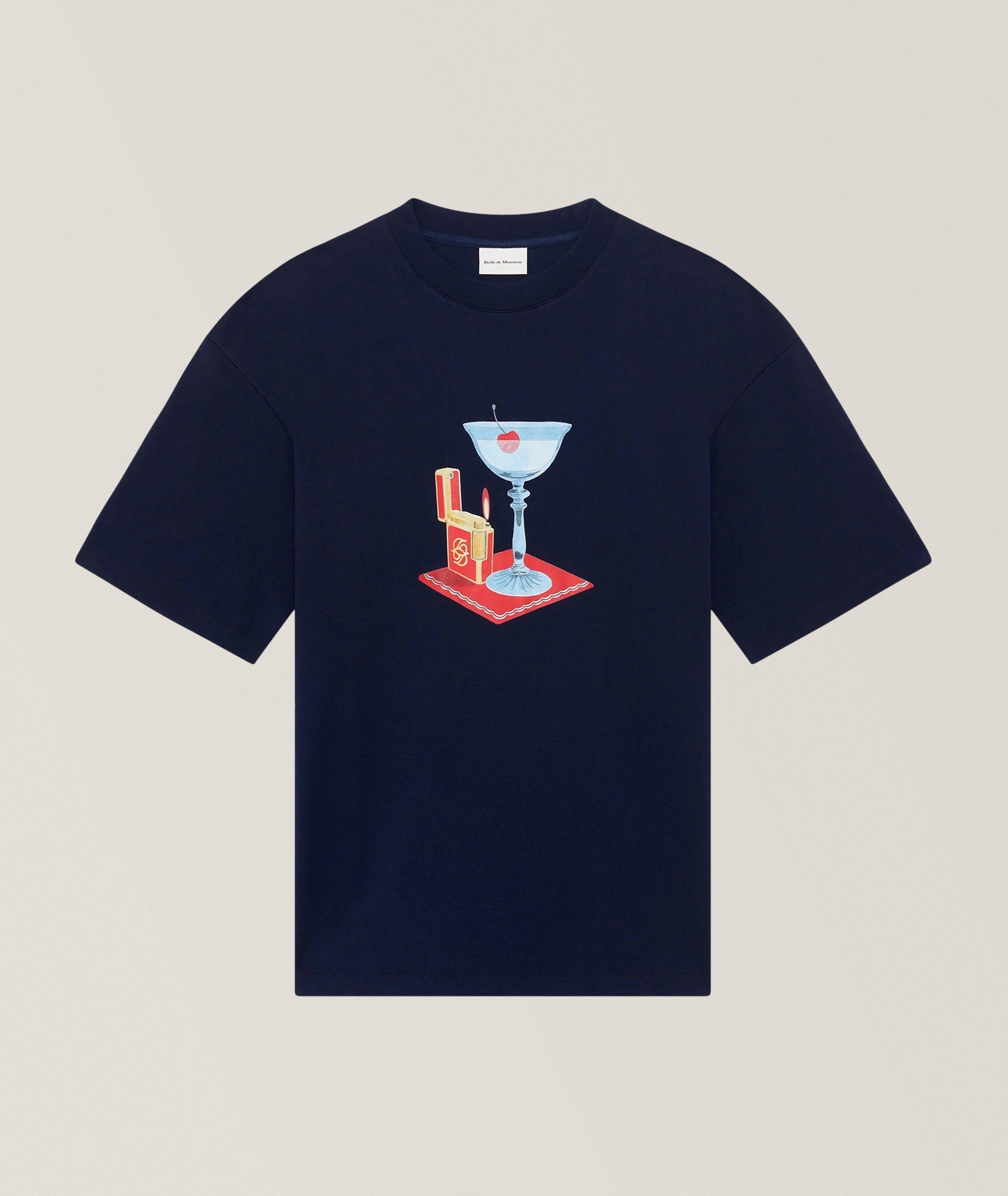 Cocktail Graphic Print T-Shirt image 0