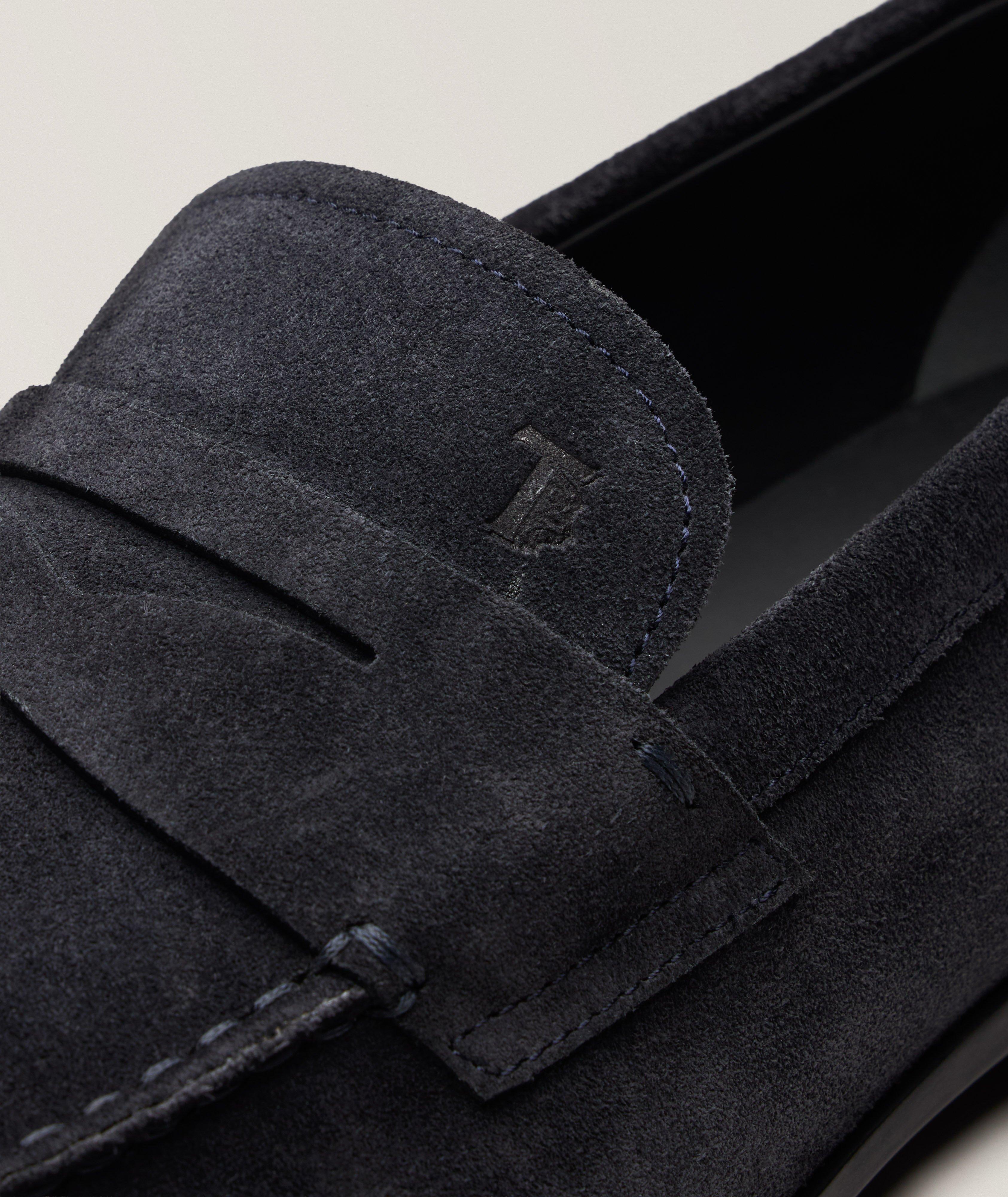 Classic Suede Penny Loafers  image 2