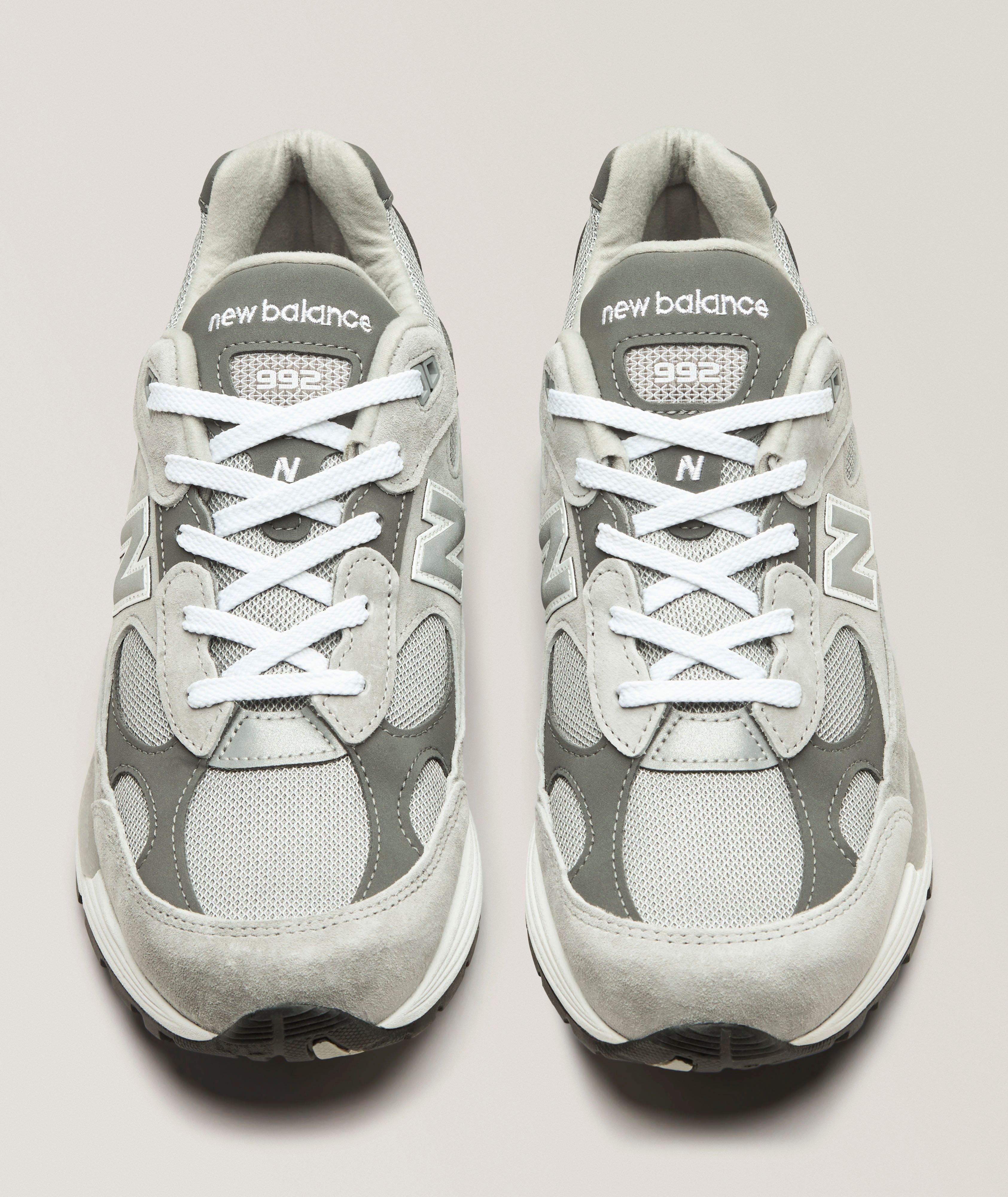 Chaussures sport en suède & maille 992 image 1