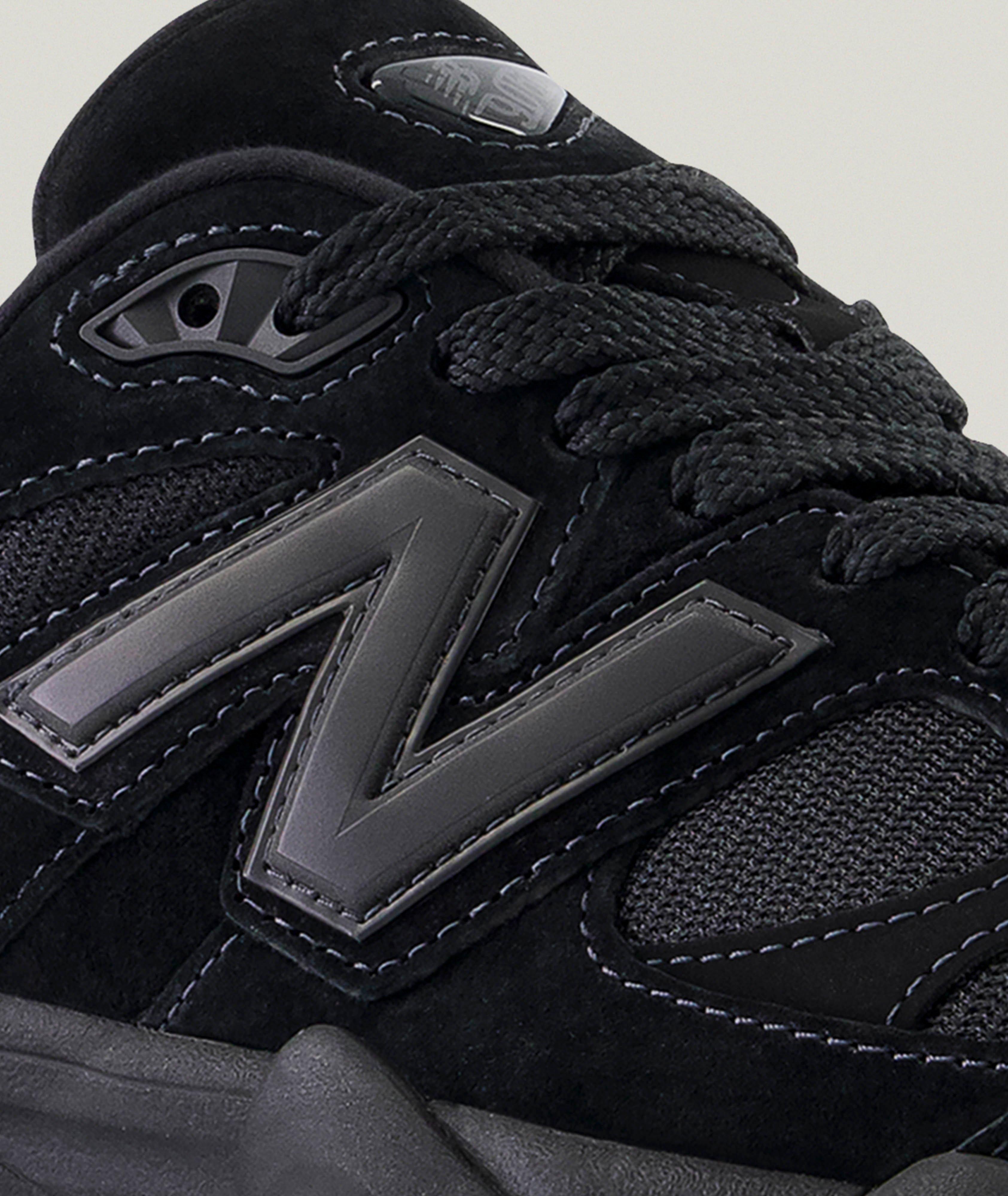 Baskets 9060 en cuir & mesh image 3