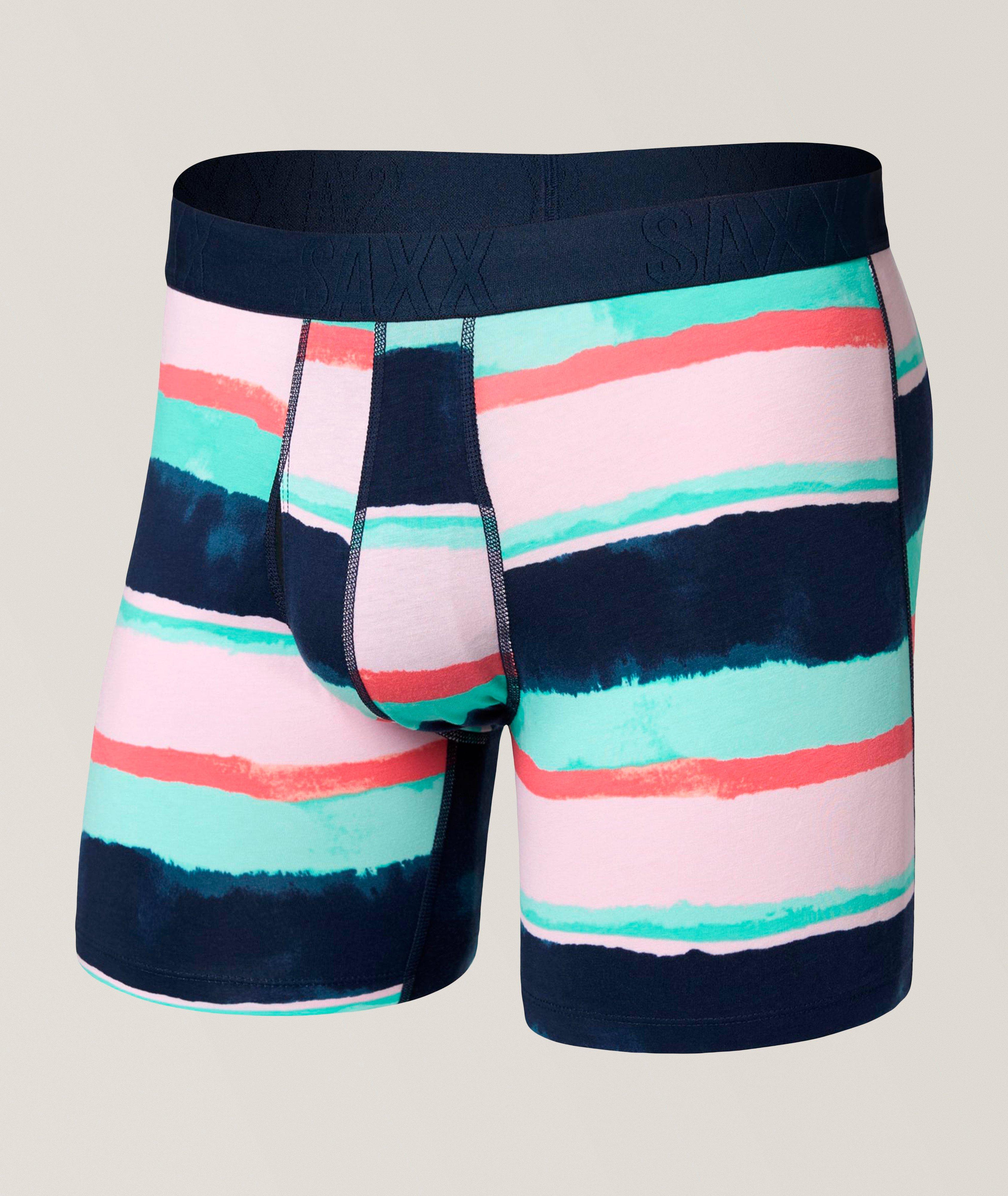 SAXX Boxer rafraîchissant rayures multiples DropTemp