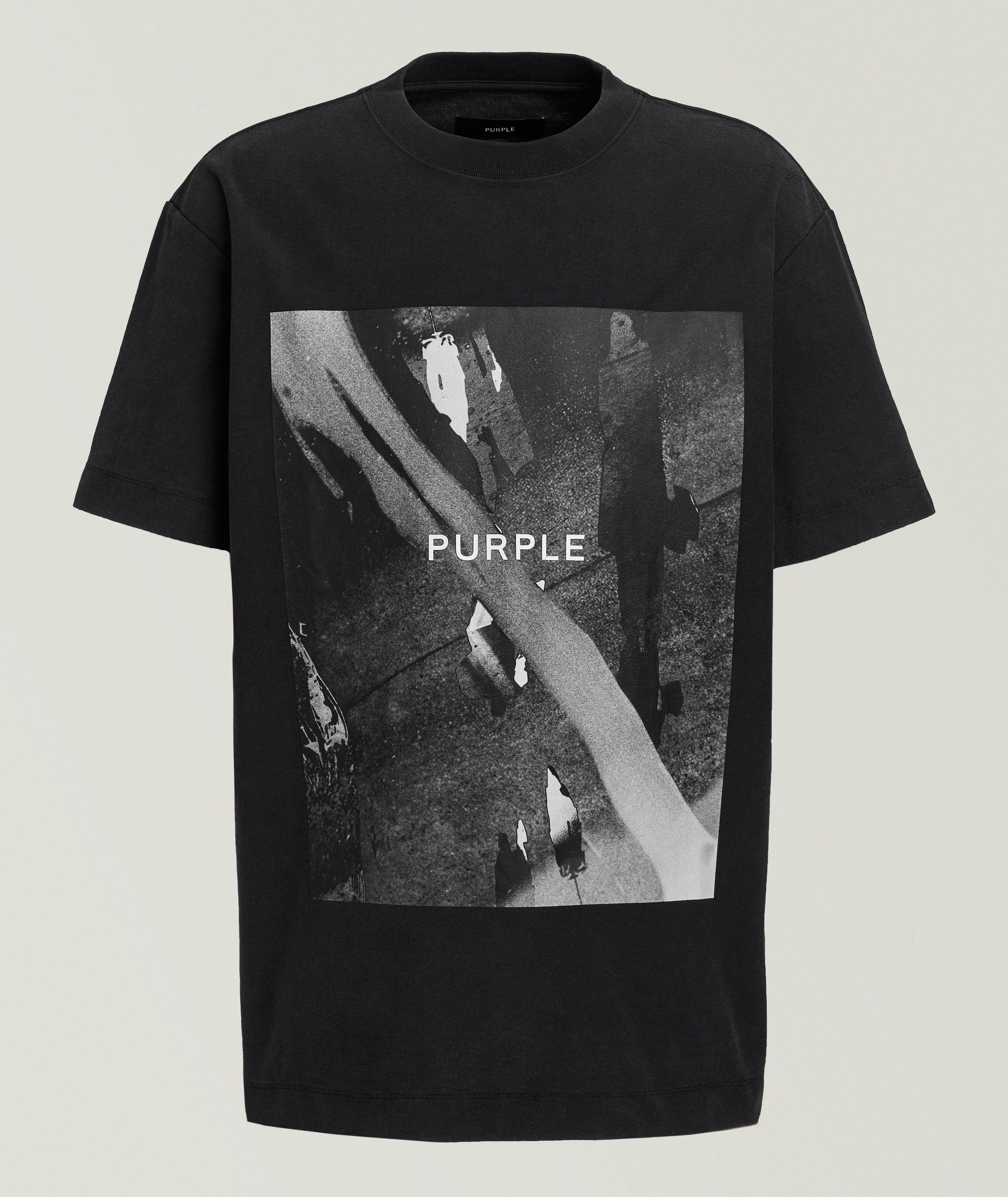 Textured Logo Graphic T-Shirt image 0