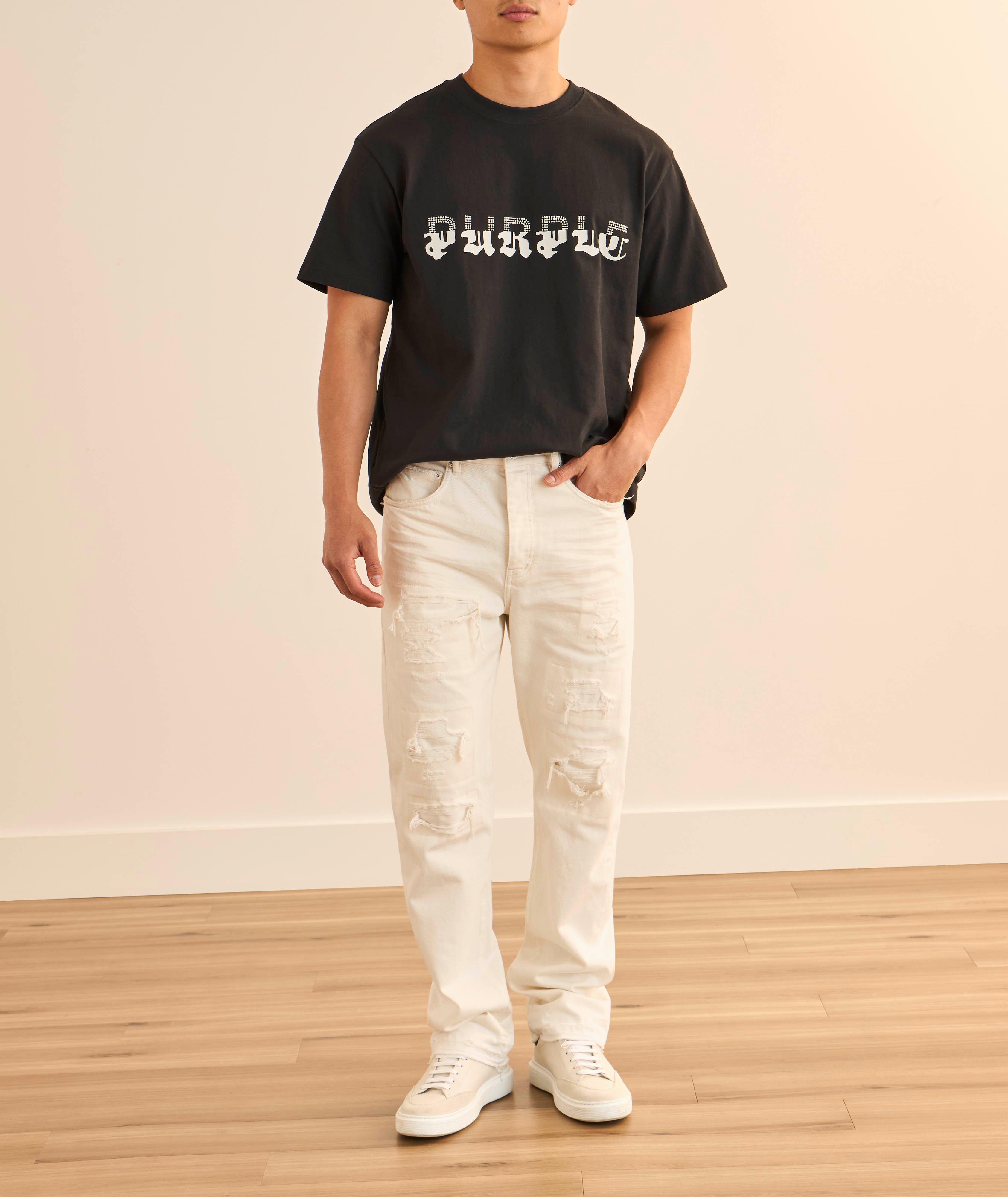 P011 Blowout Patch Straight Jeans image 4