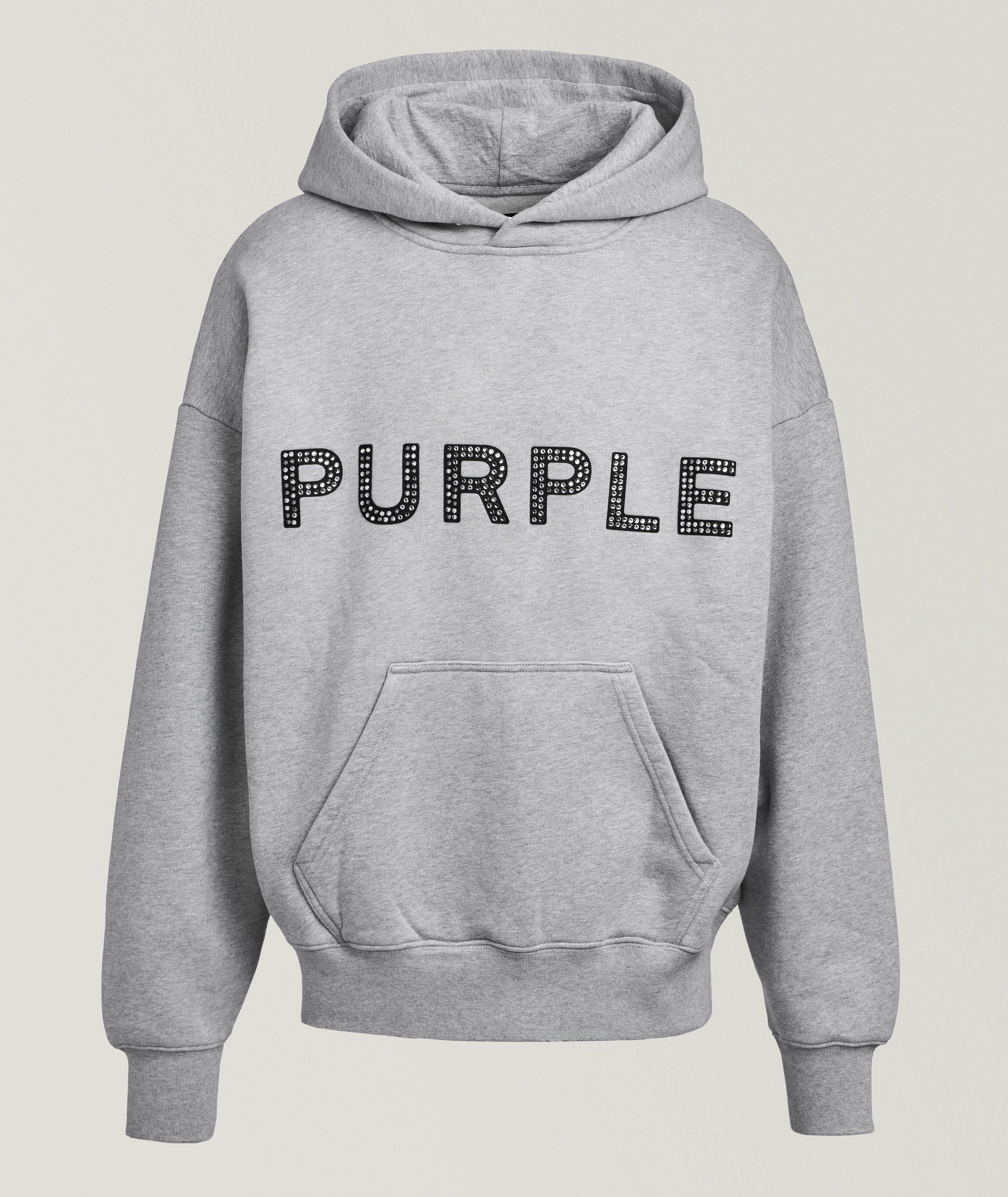 Embellished Logo Hooded Sweatshirt image 0