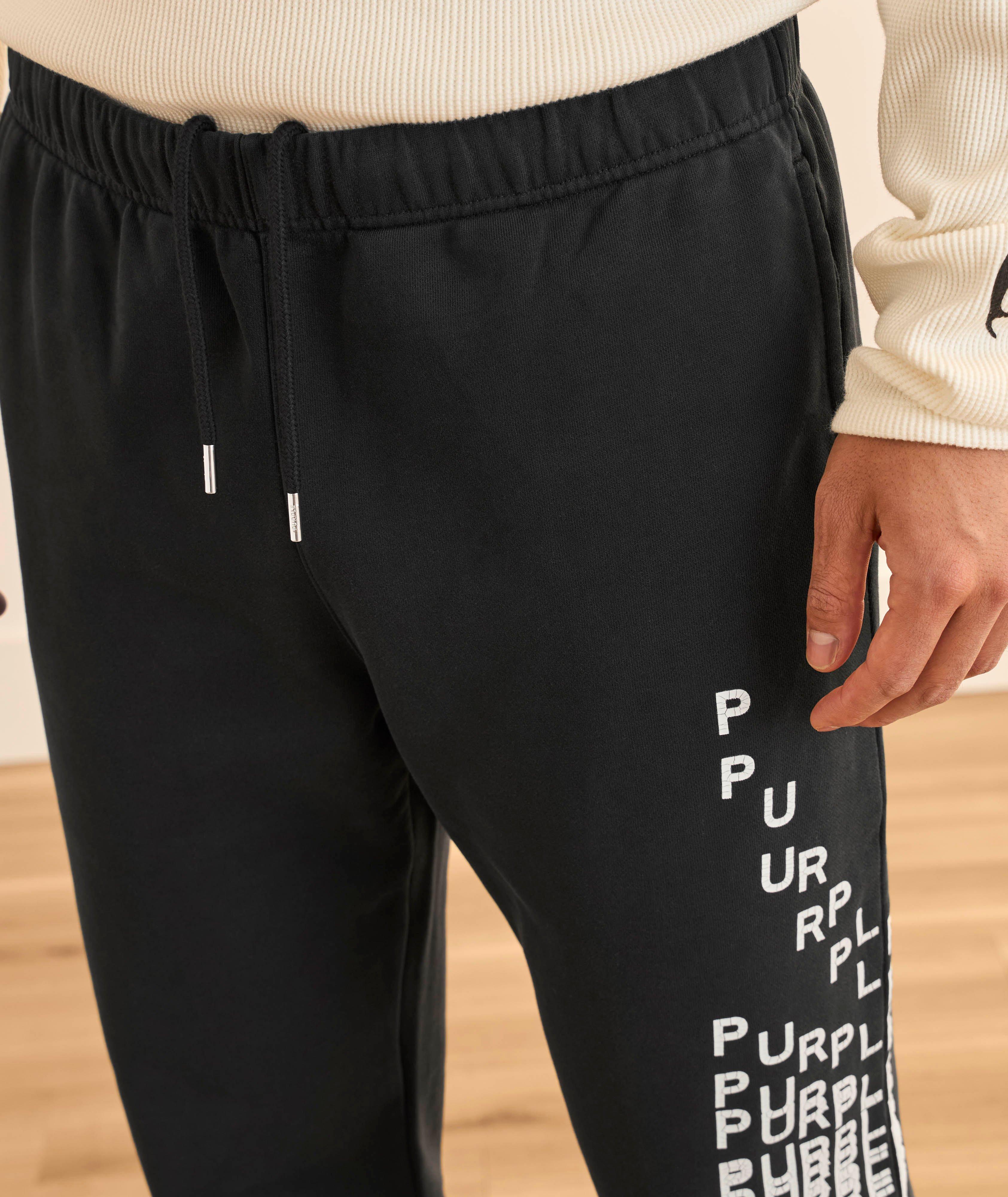 Crackle Logo Flare Sweatpants image 3