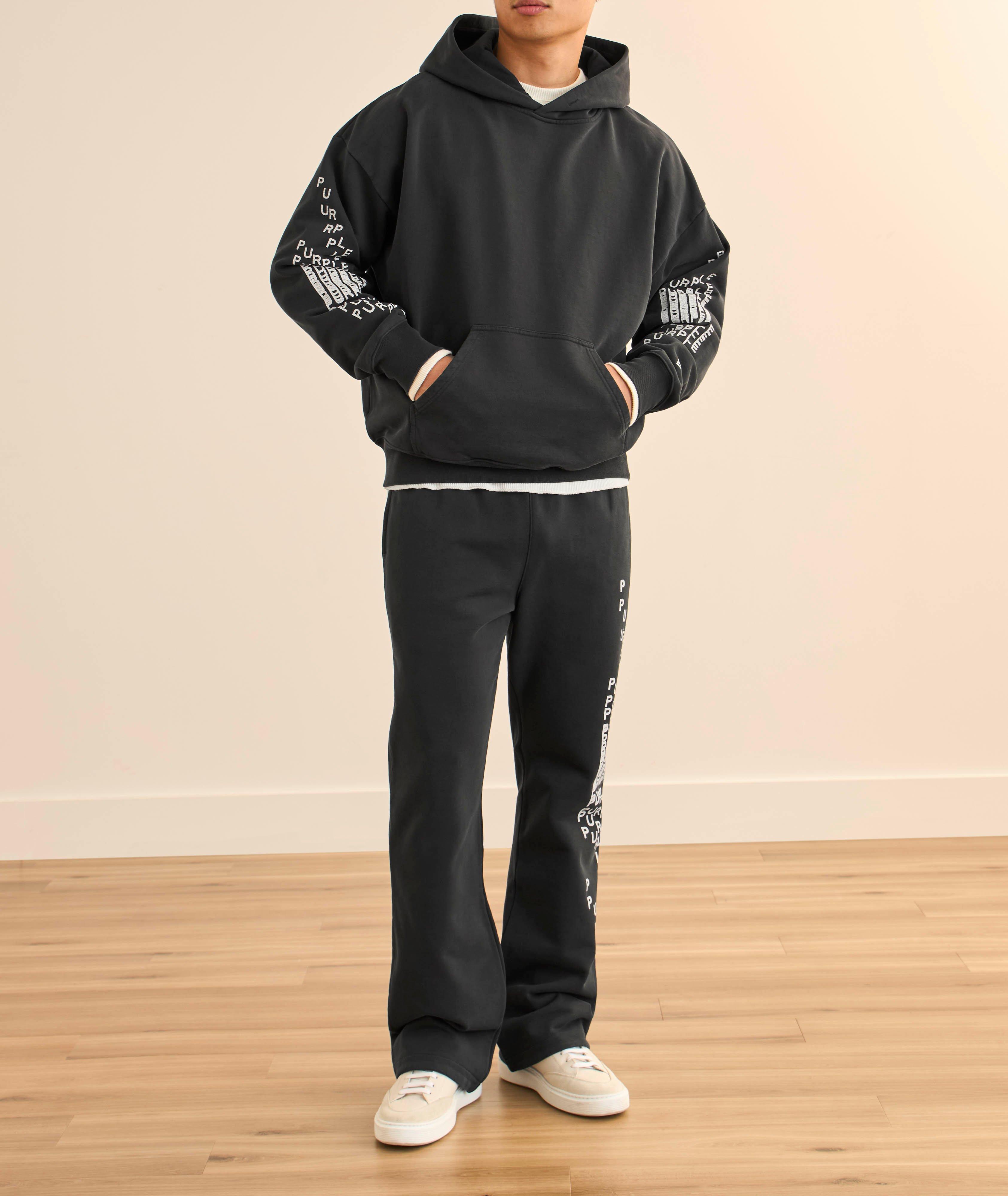 Crackle Logo Flare Sweatpants image 4