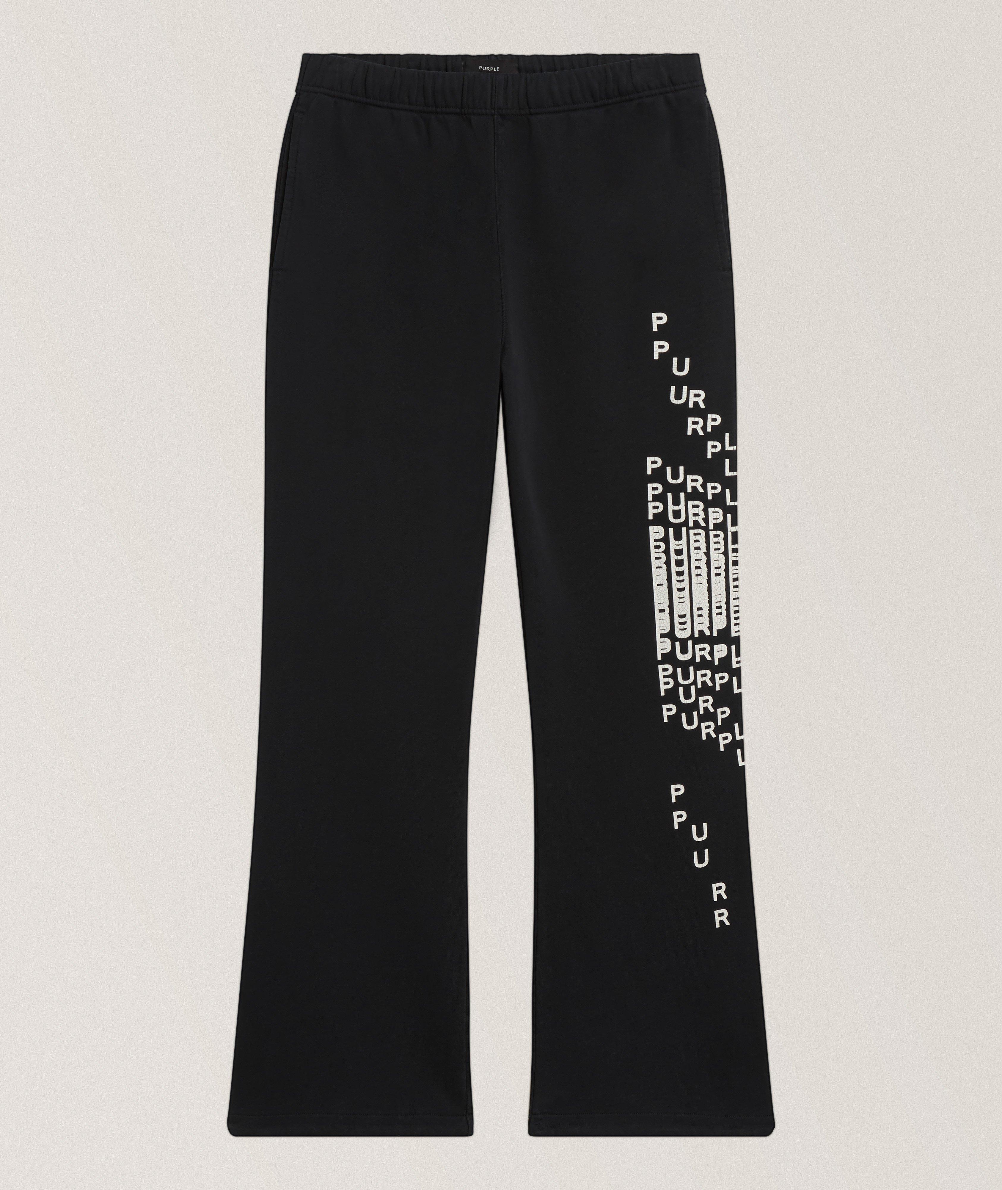 Crackle Logo Flare Sweatpants image 0