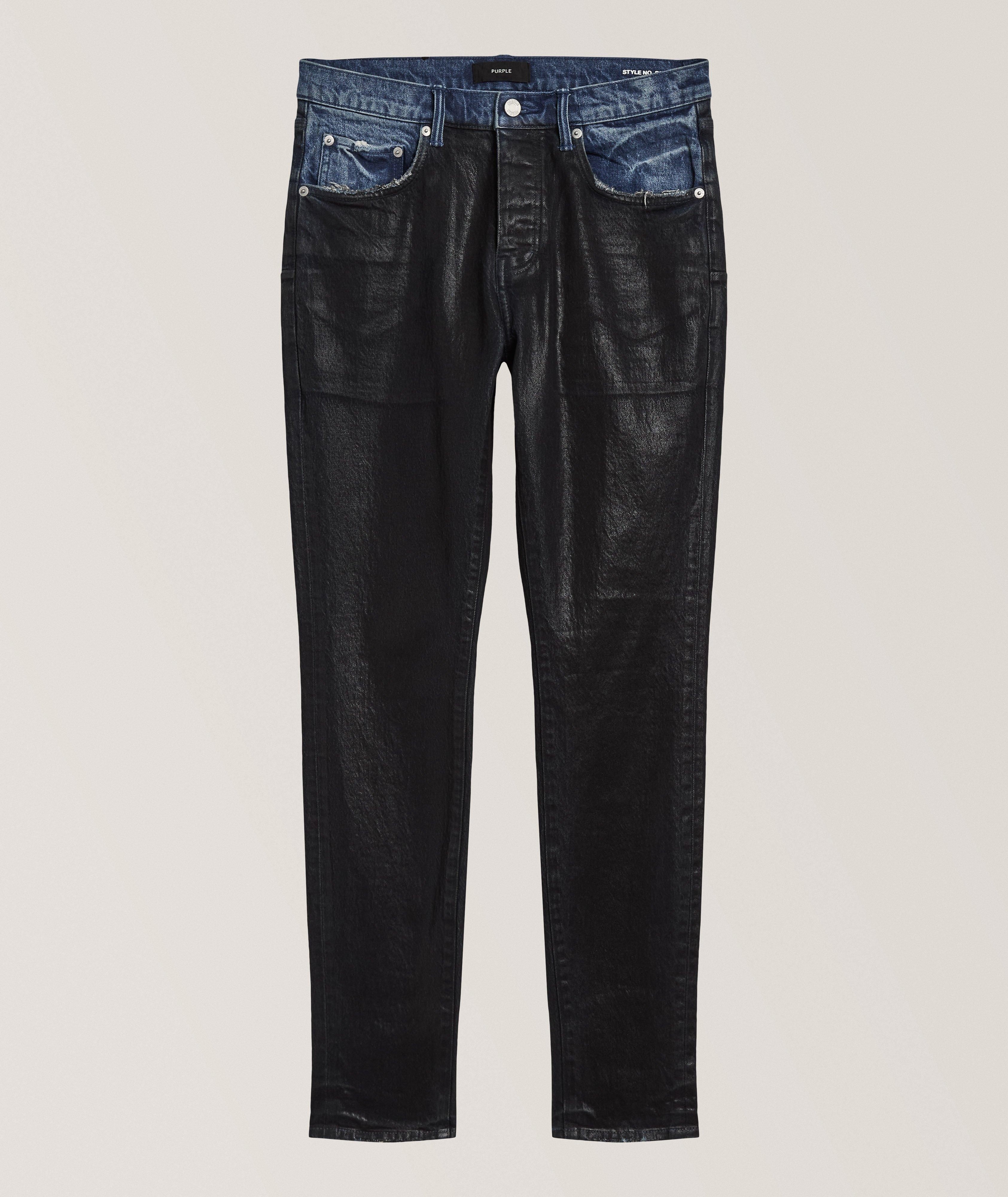 P001 Coated Skinny Jeans image 0