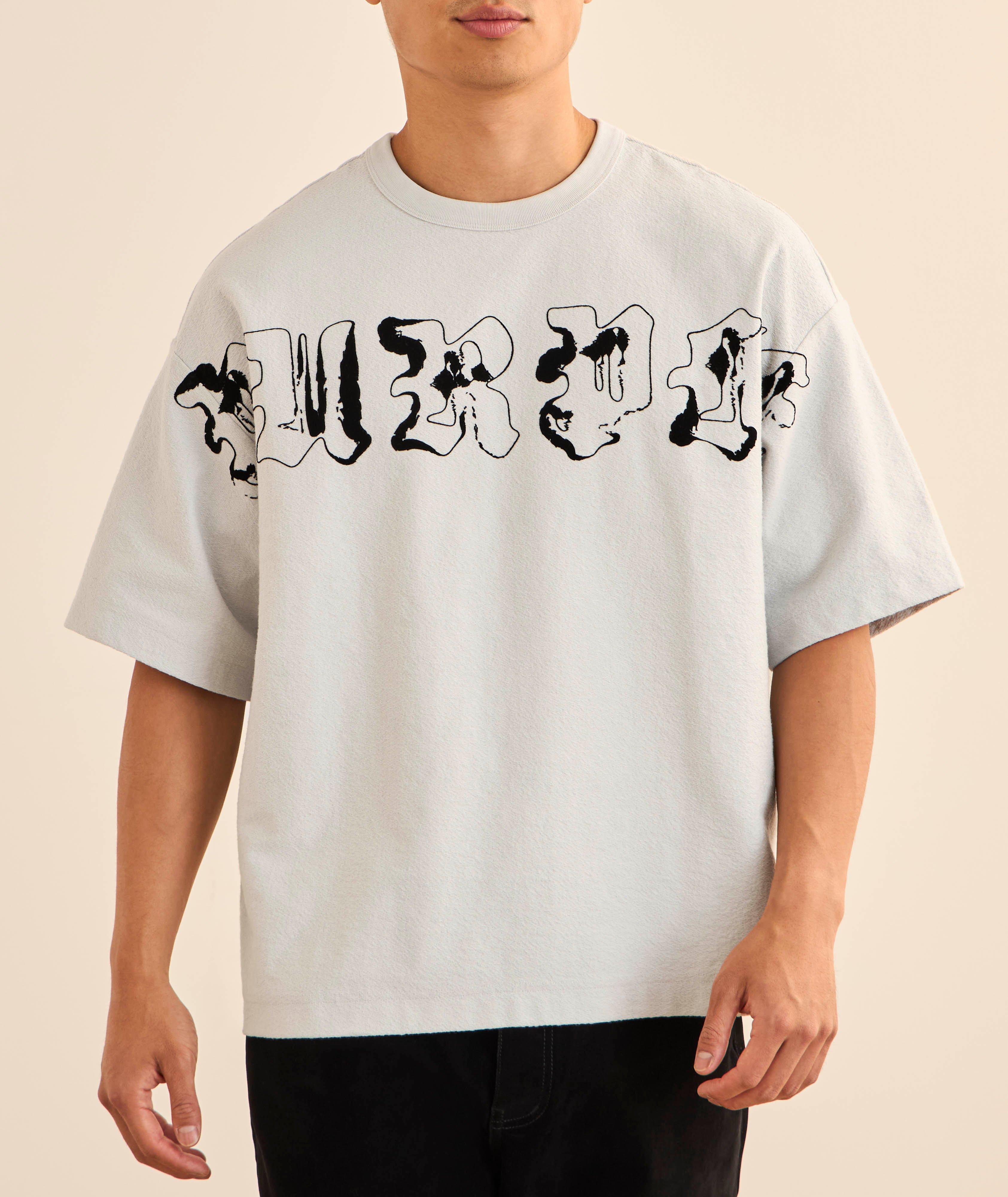 Textured Gothic Logo T-Shirt image 1