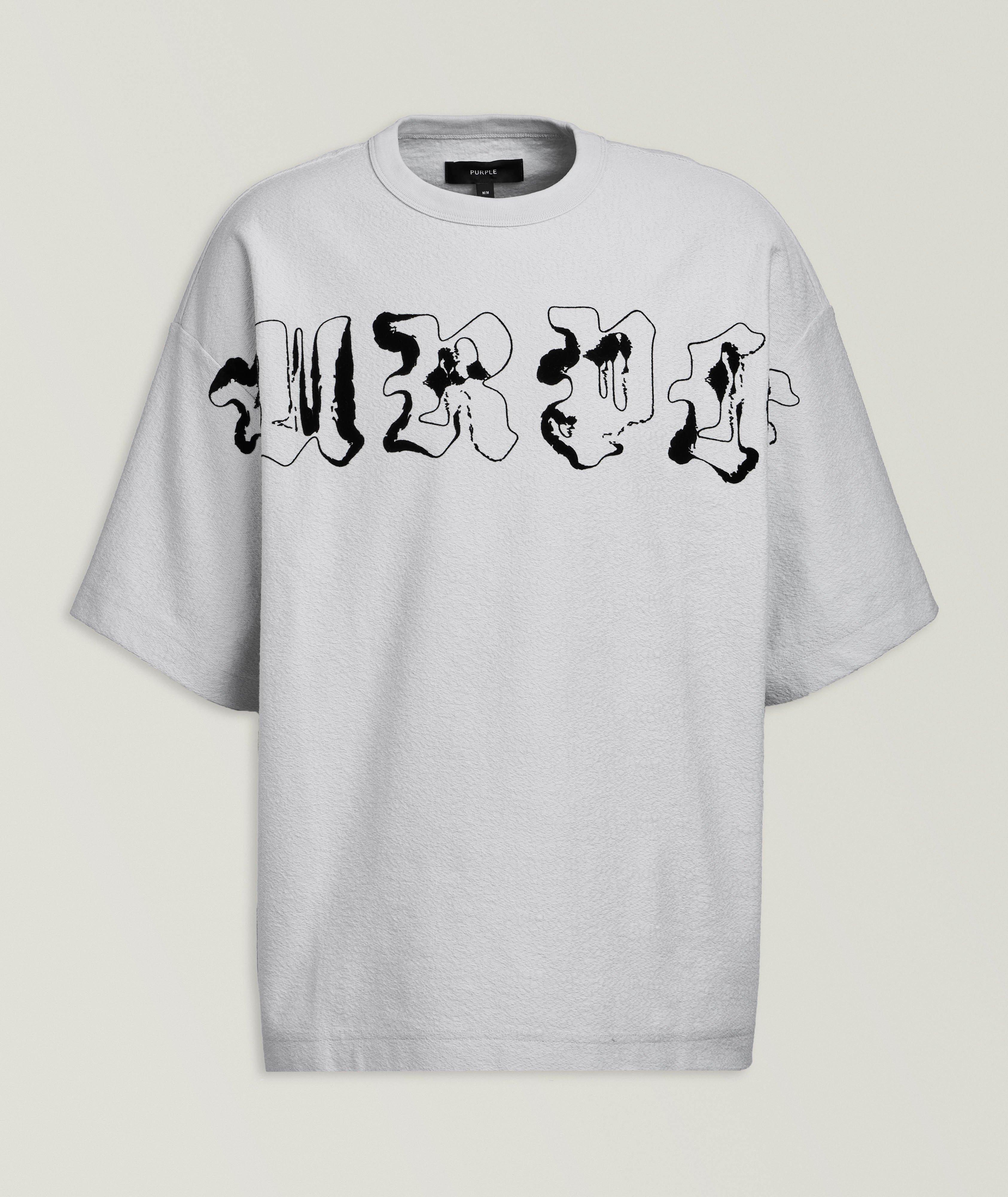 Textured Gothic Logo T-Shirt image 0