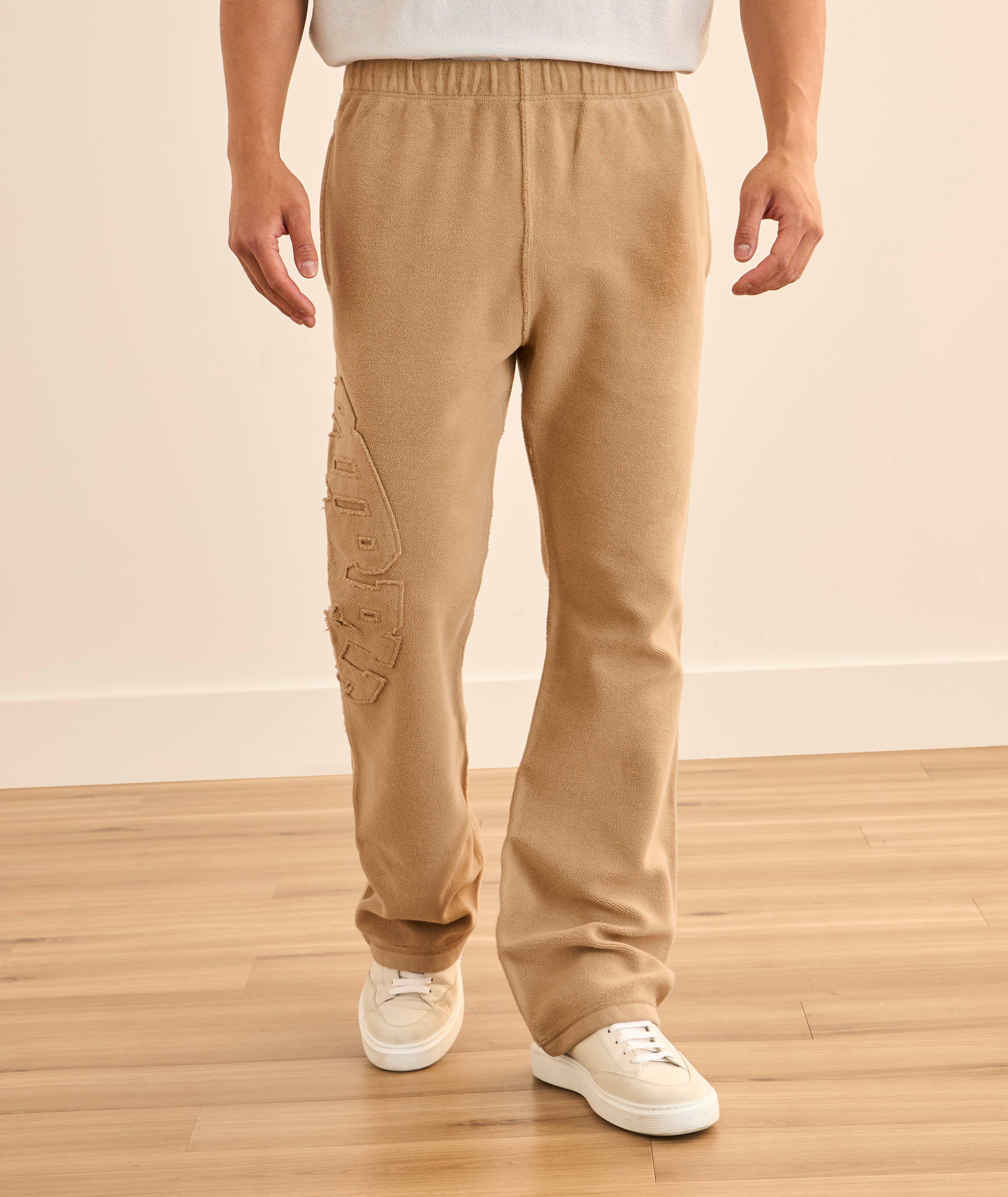 Inside-Out Seams Wide-Leg Fleece Pants image 1