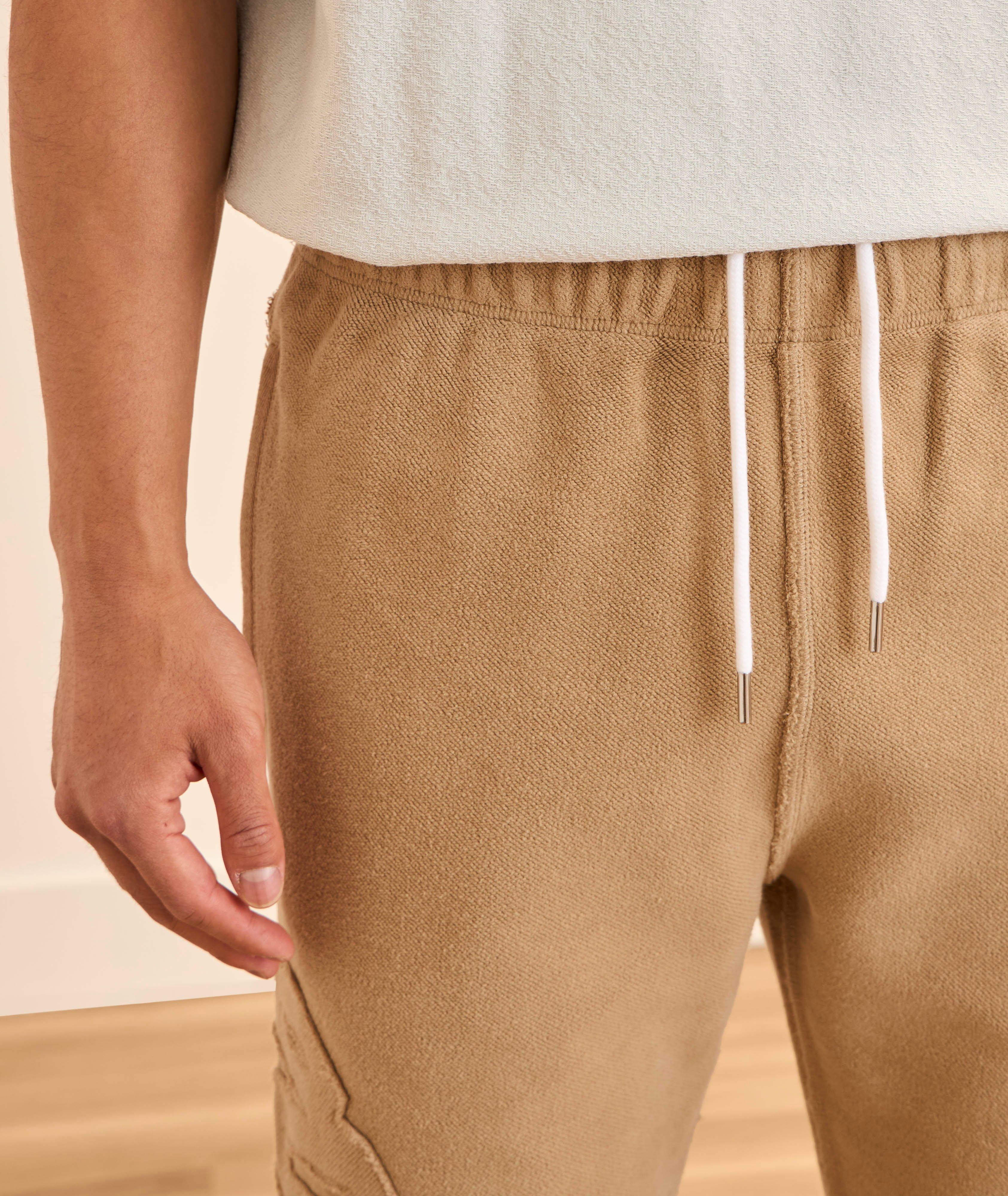 Inside-Out Seams Wide-Leg Fleece Pants image 4