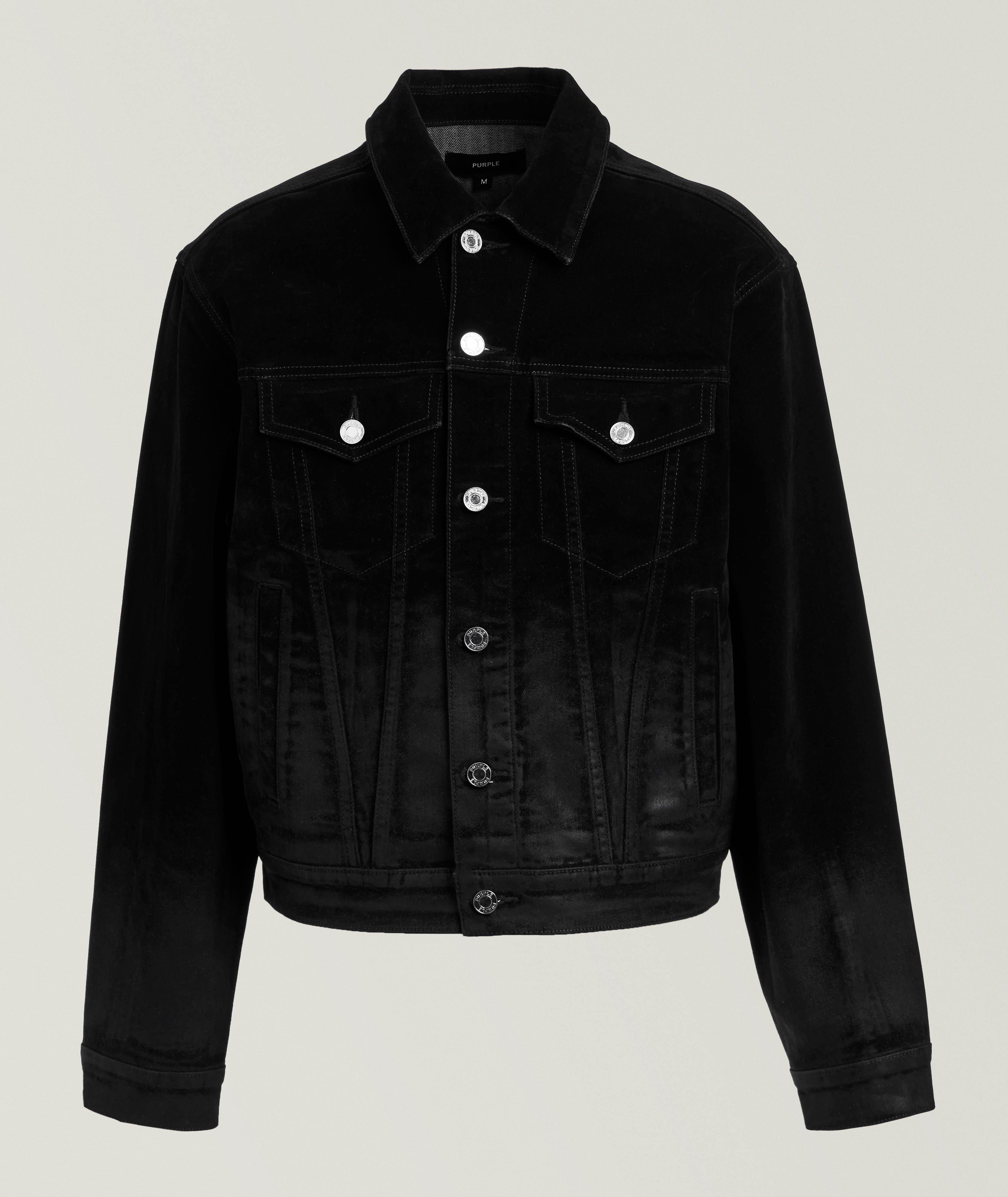 Flock Dipped Denim Jacket image 0