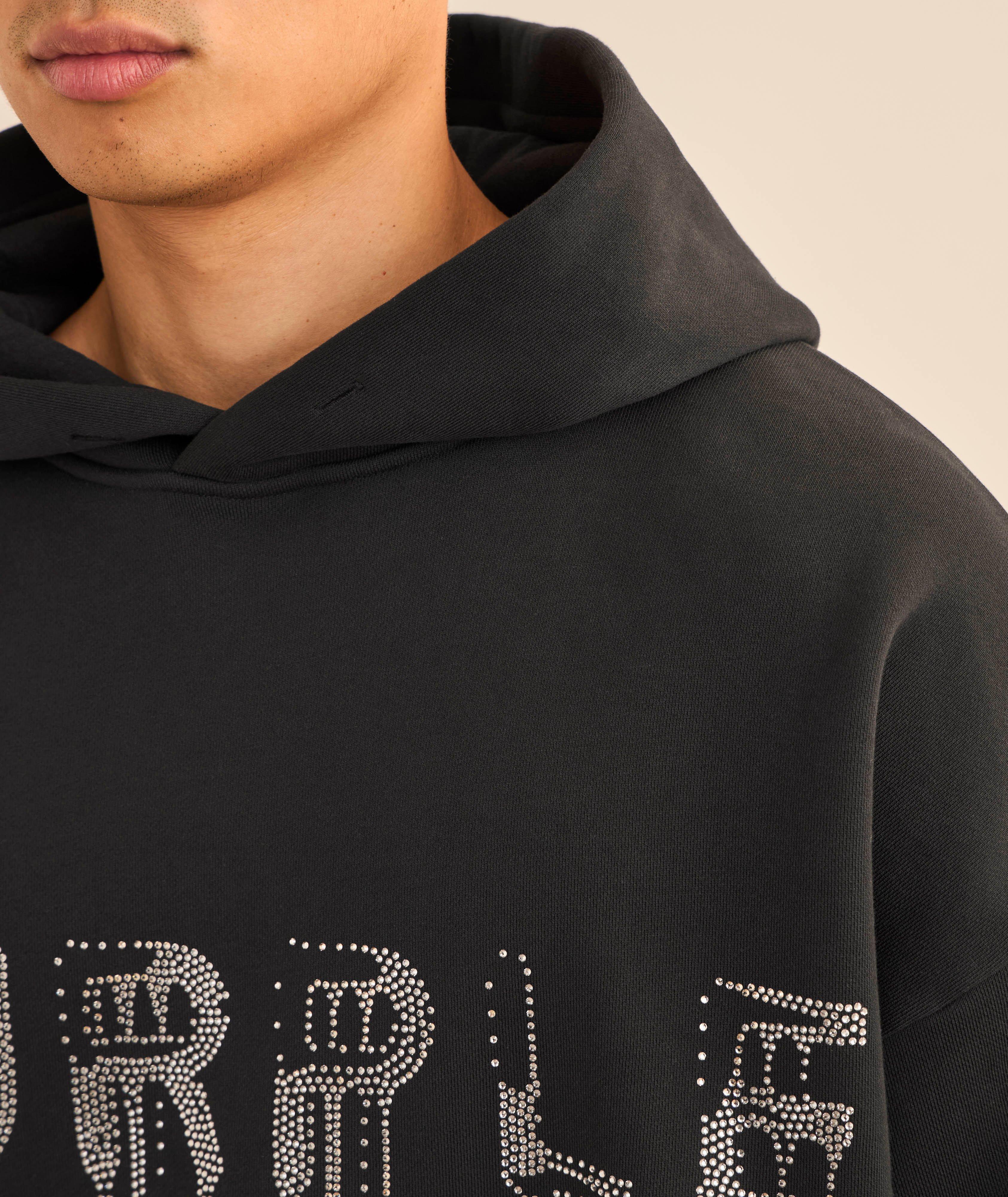 Embellished Drip Logo Hooded Sweatshirt image 3