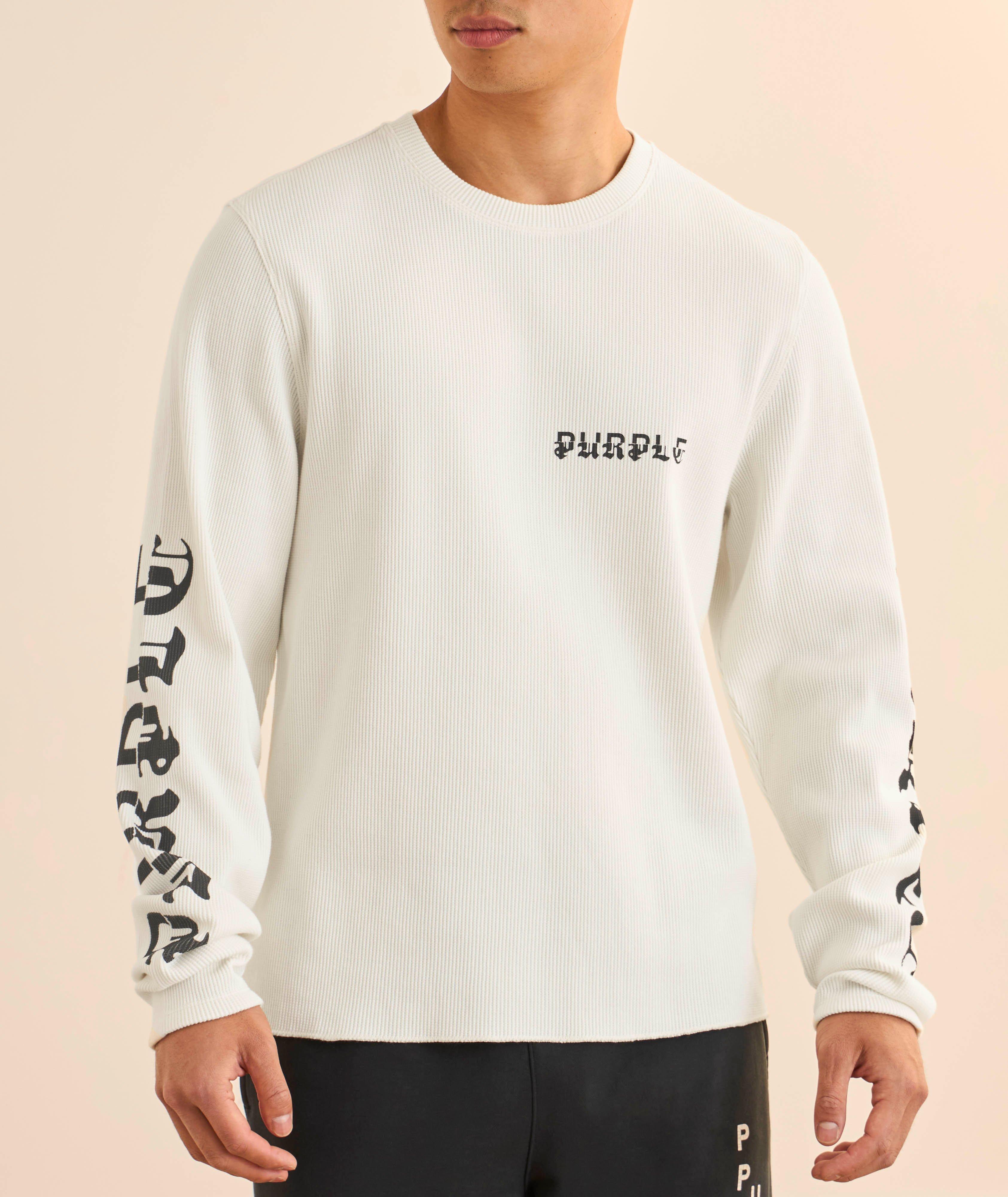 Diptych Waffle Knit Crewneck image 1