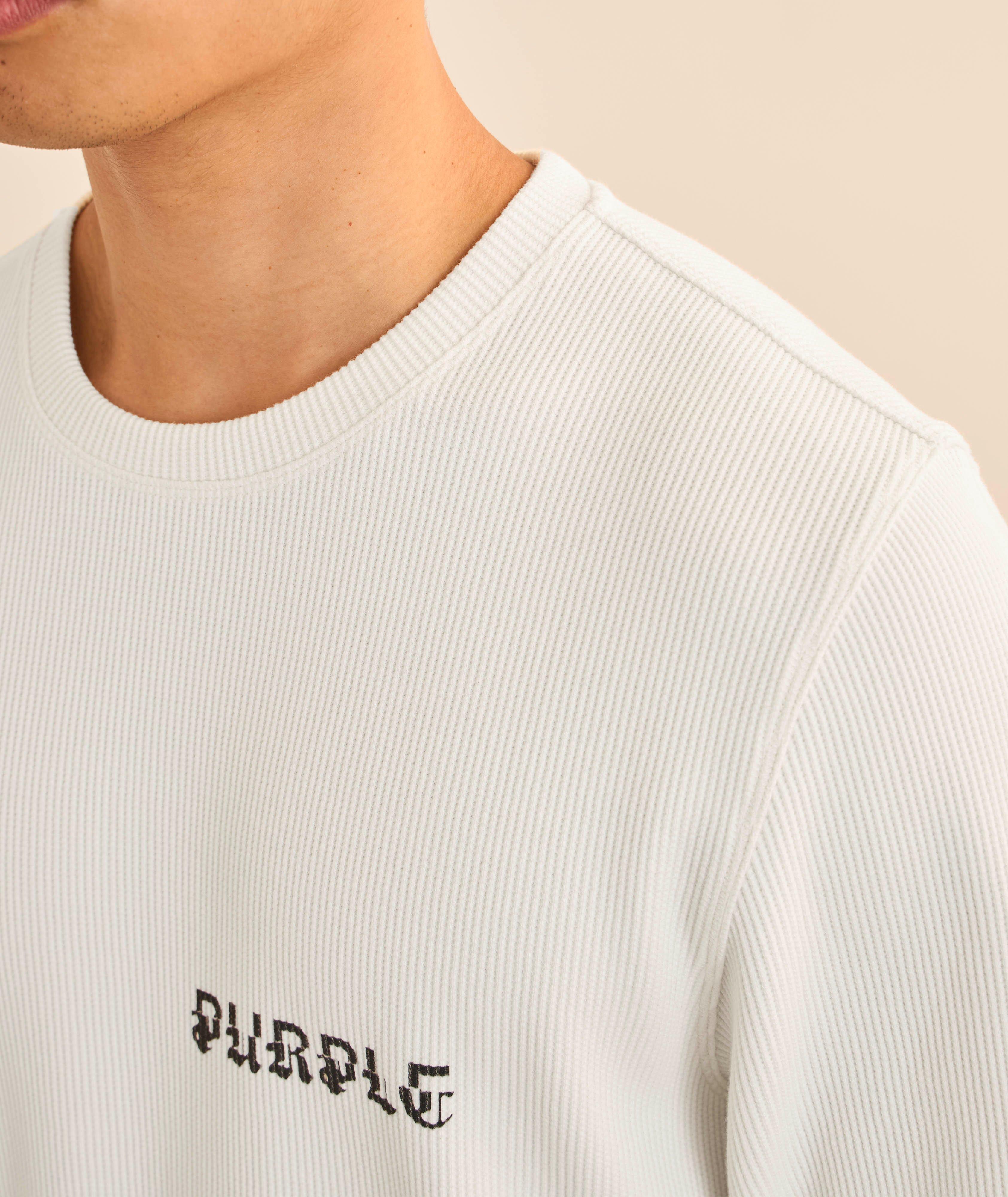 Diptych Waffle Knit Crewneck image 3