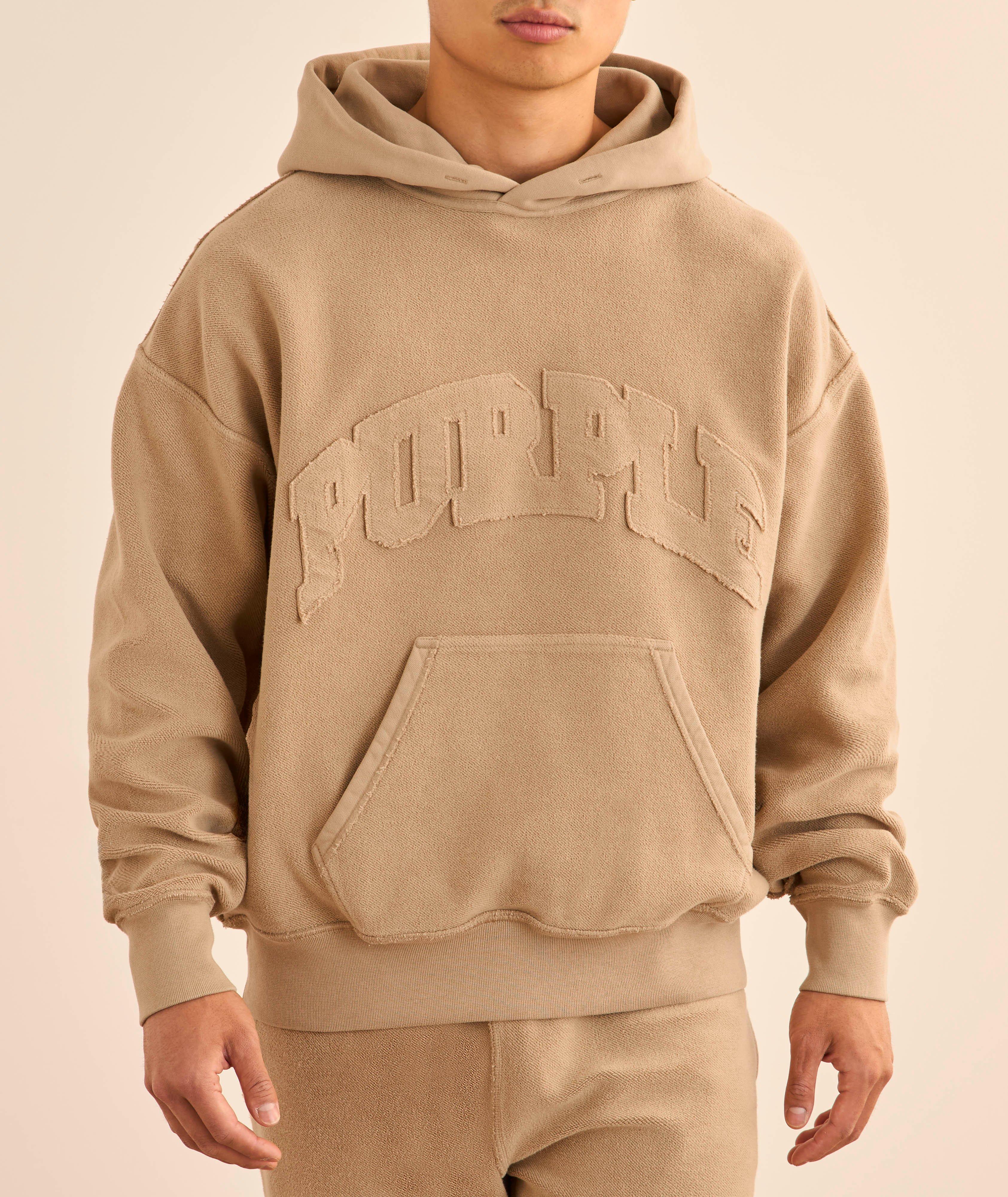 Inside-Out Seams Logo Hooded Sweatshirt image 1
