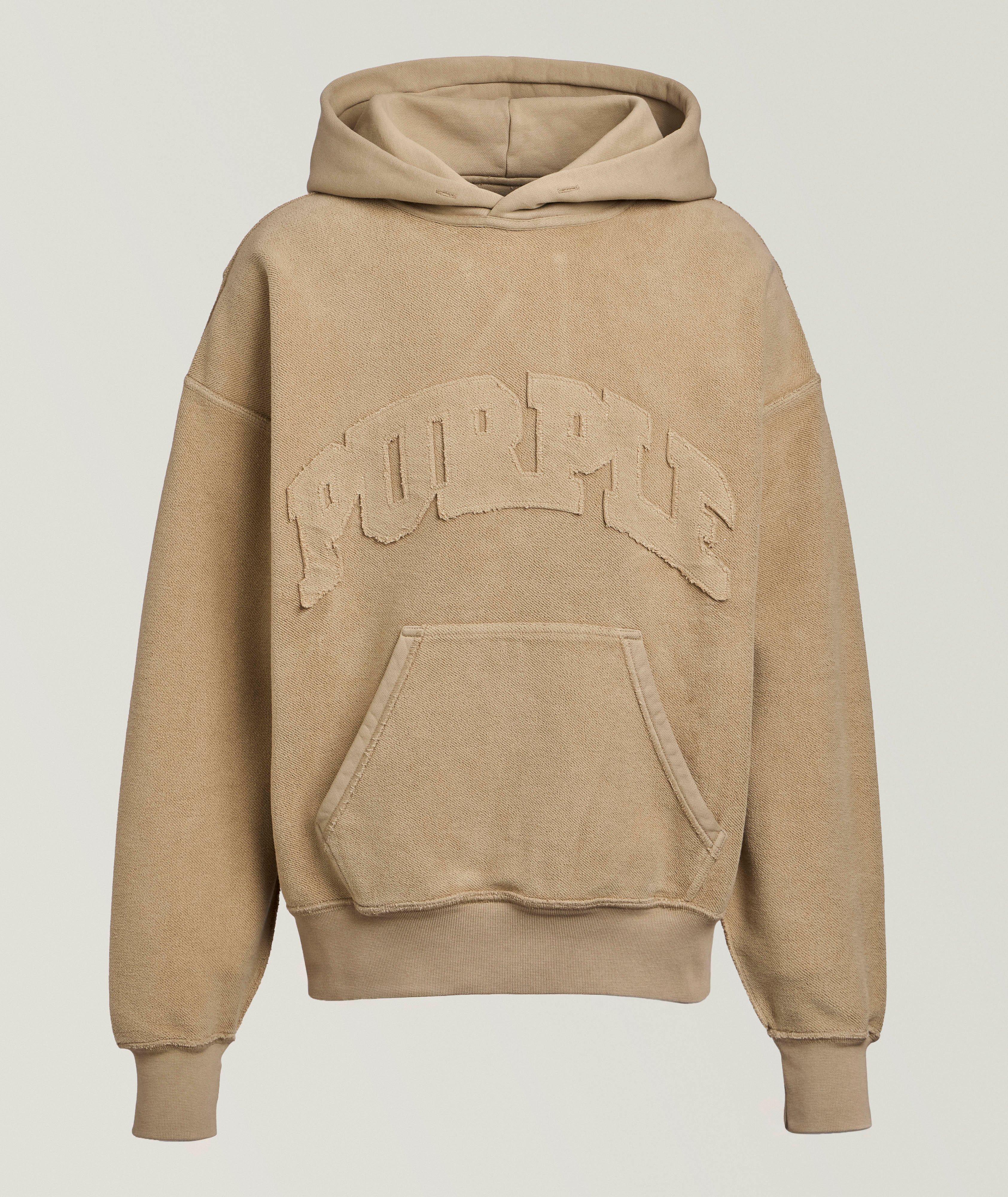 Inside-Out Seams Logo Hooded Sweatshirt image 0