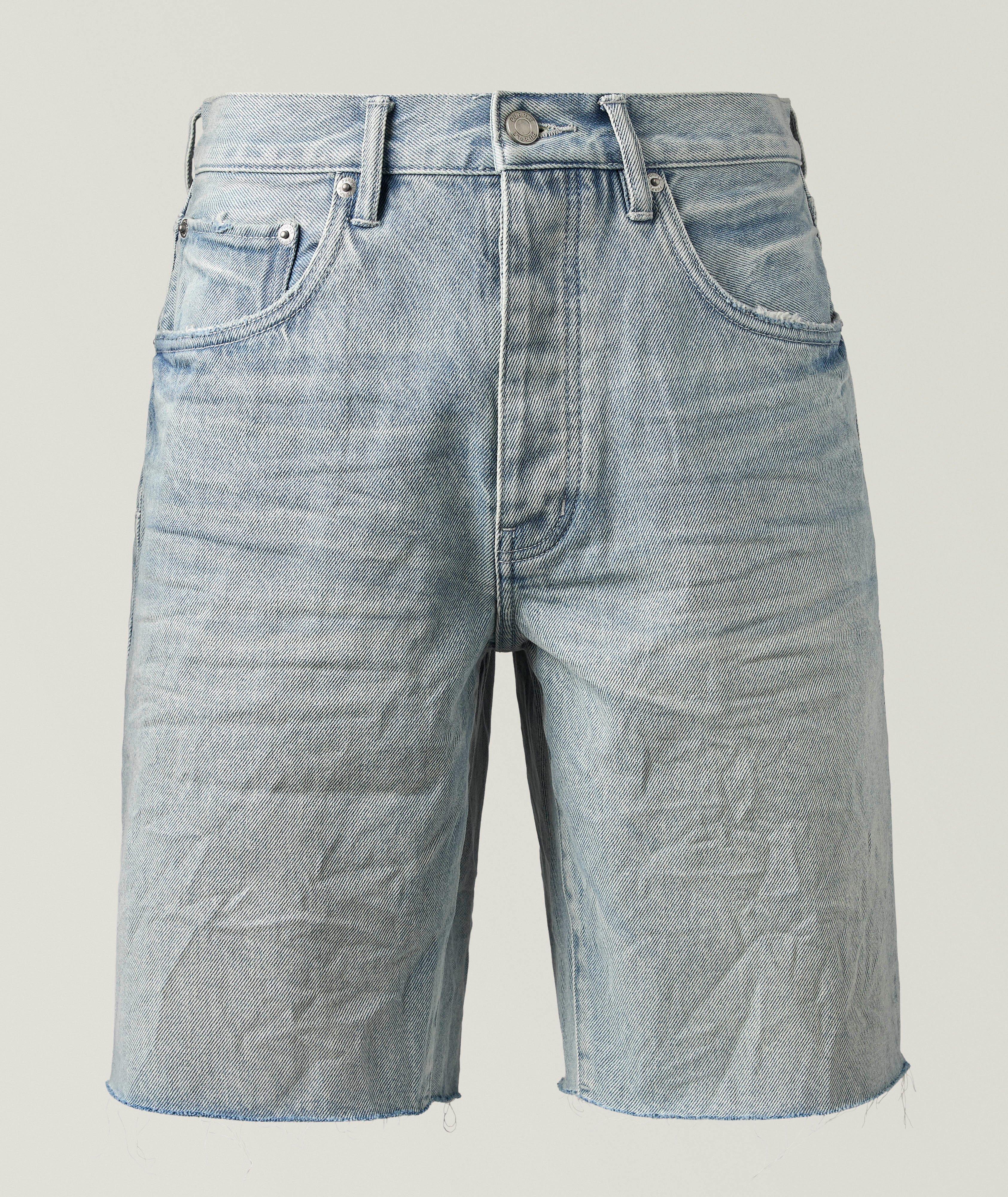 Purple Brand P059 Ferrous Steel Denim Shorts