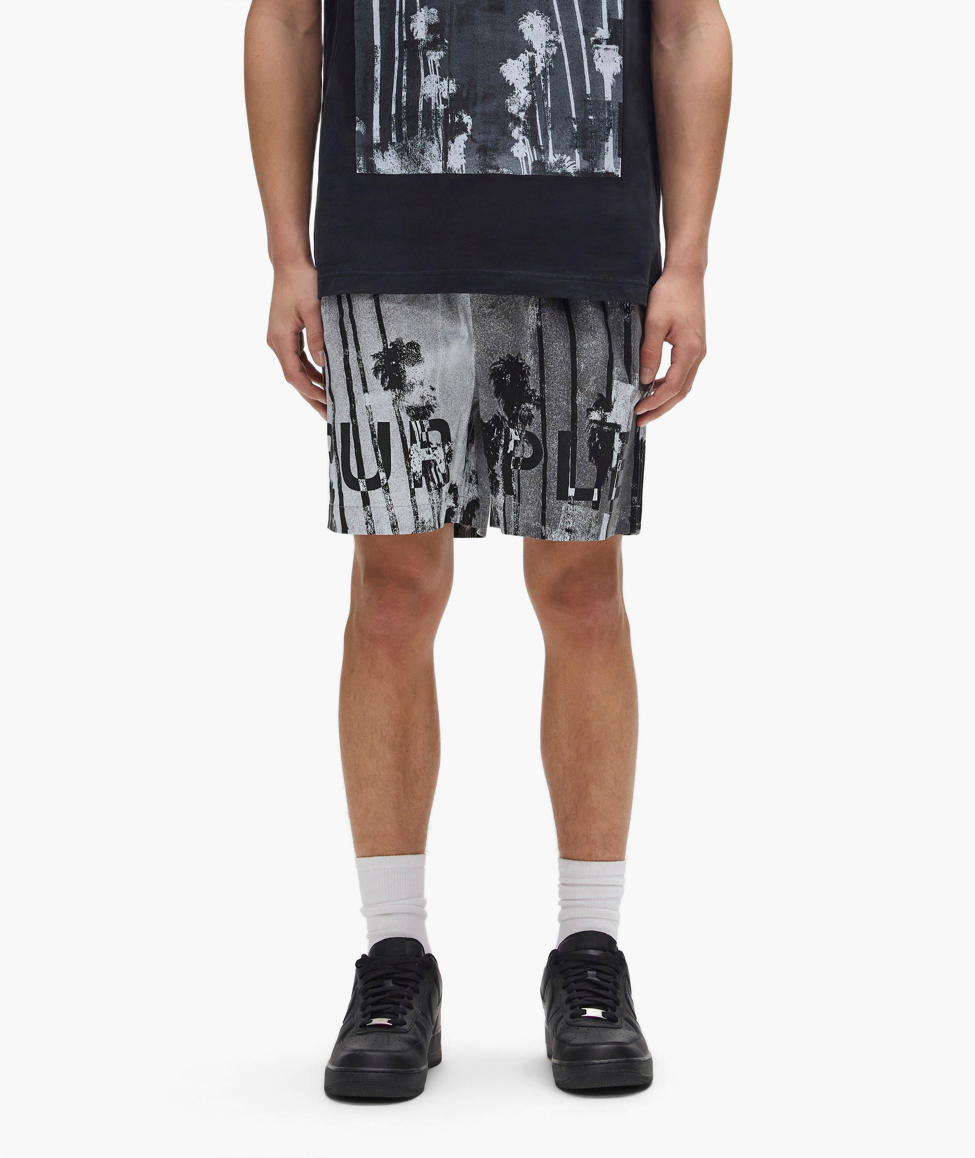 Shorts de bain imprimés palmiers image 1