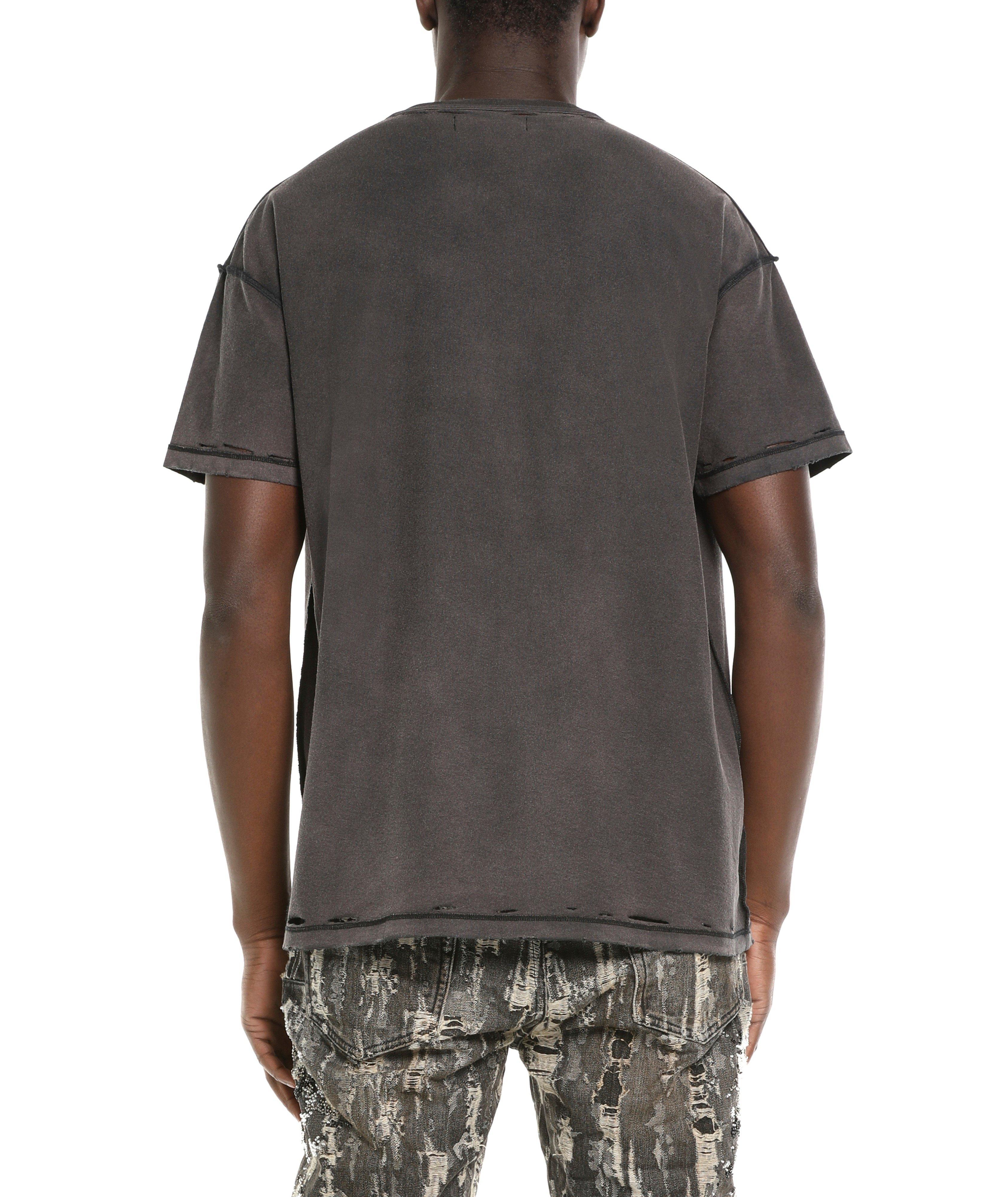 Inside-Out-Seams Cotton Logo T-Shirt image 2