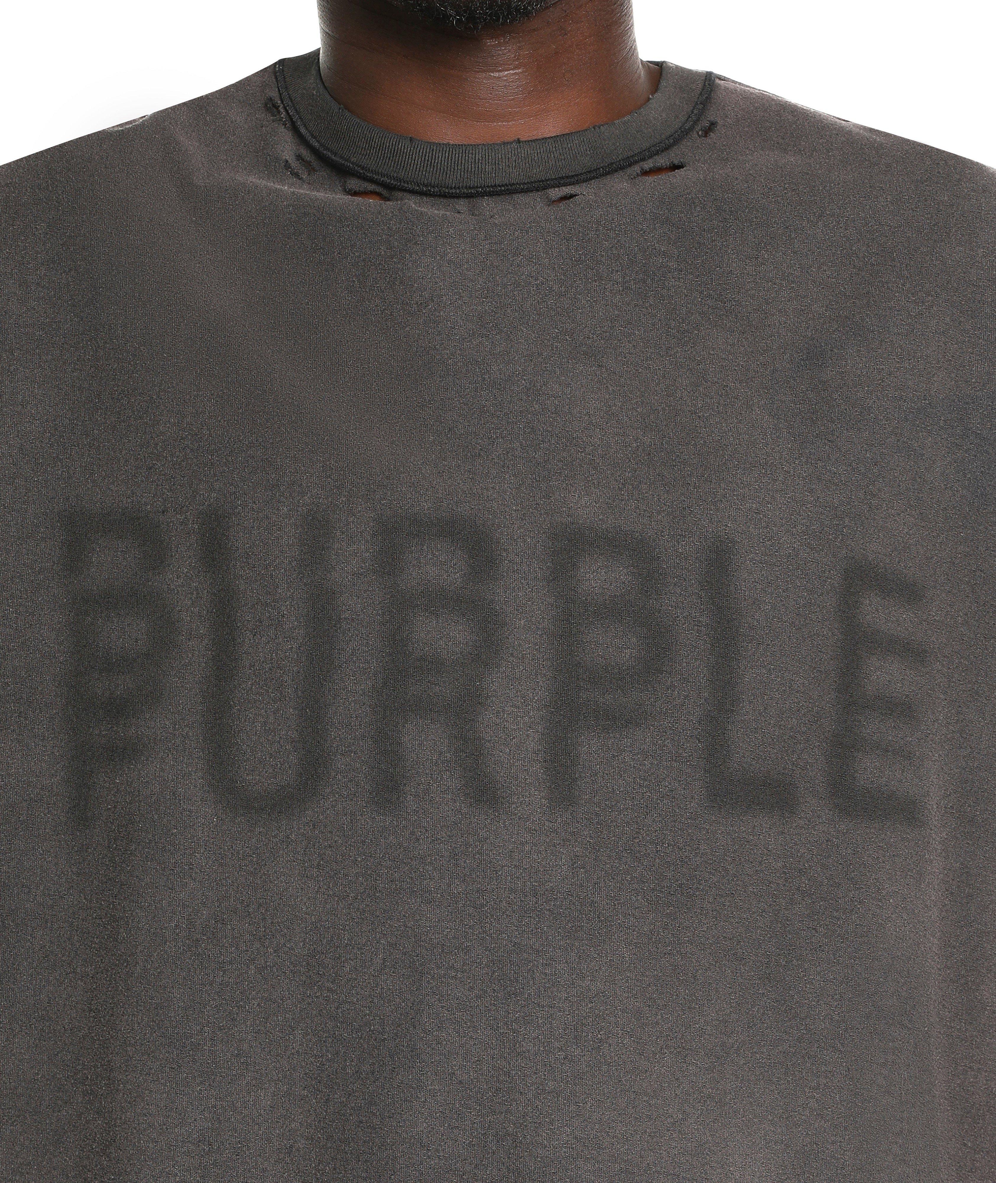 Inside-Out-Seams Cotton Logo T-Shirt image 3