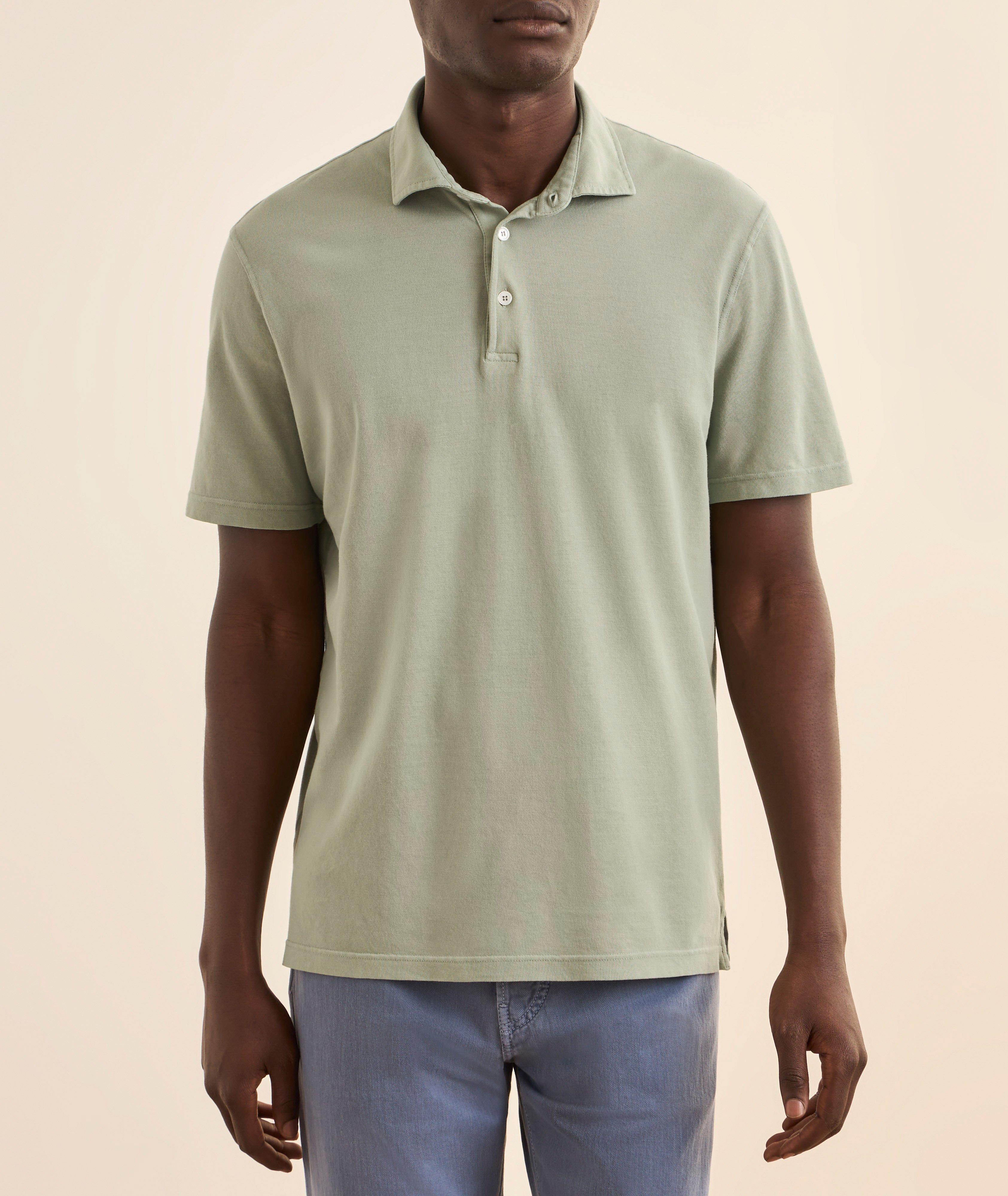 Zero Organic Cotton Piqué Polo  image 1