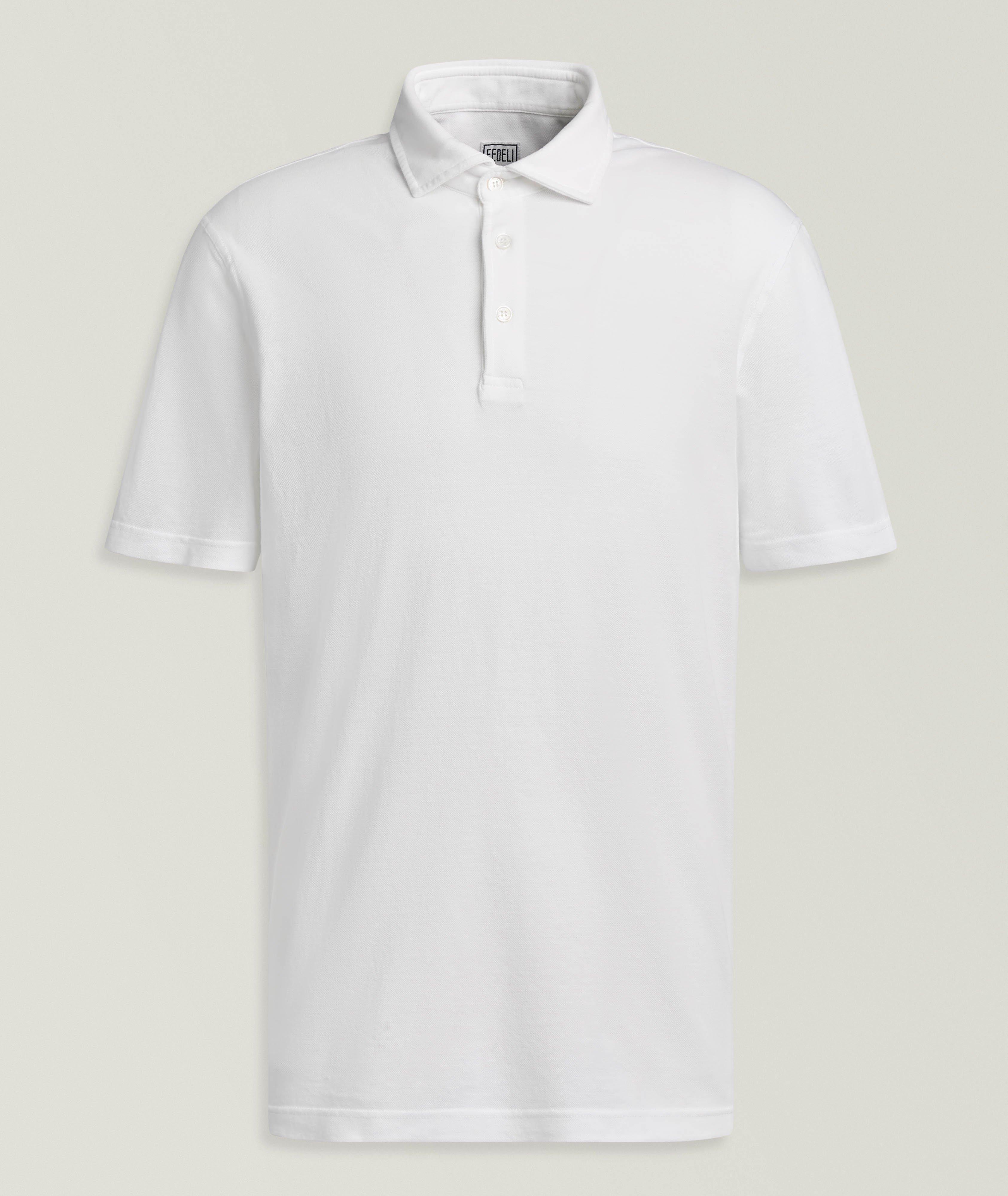 Fedeli Zero Organic Cotton Piqué Polo 