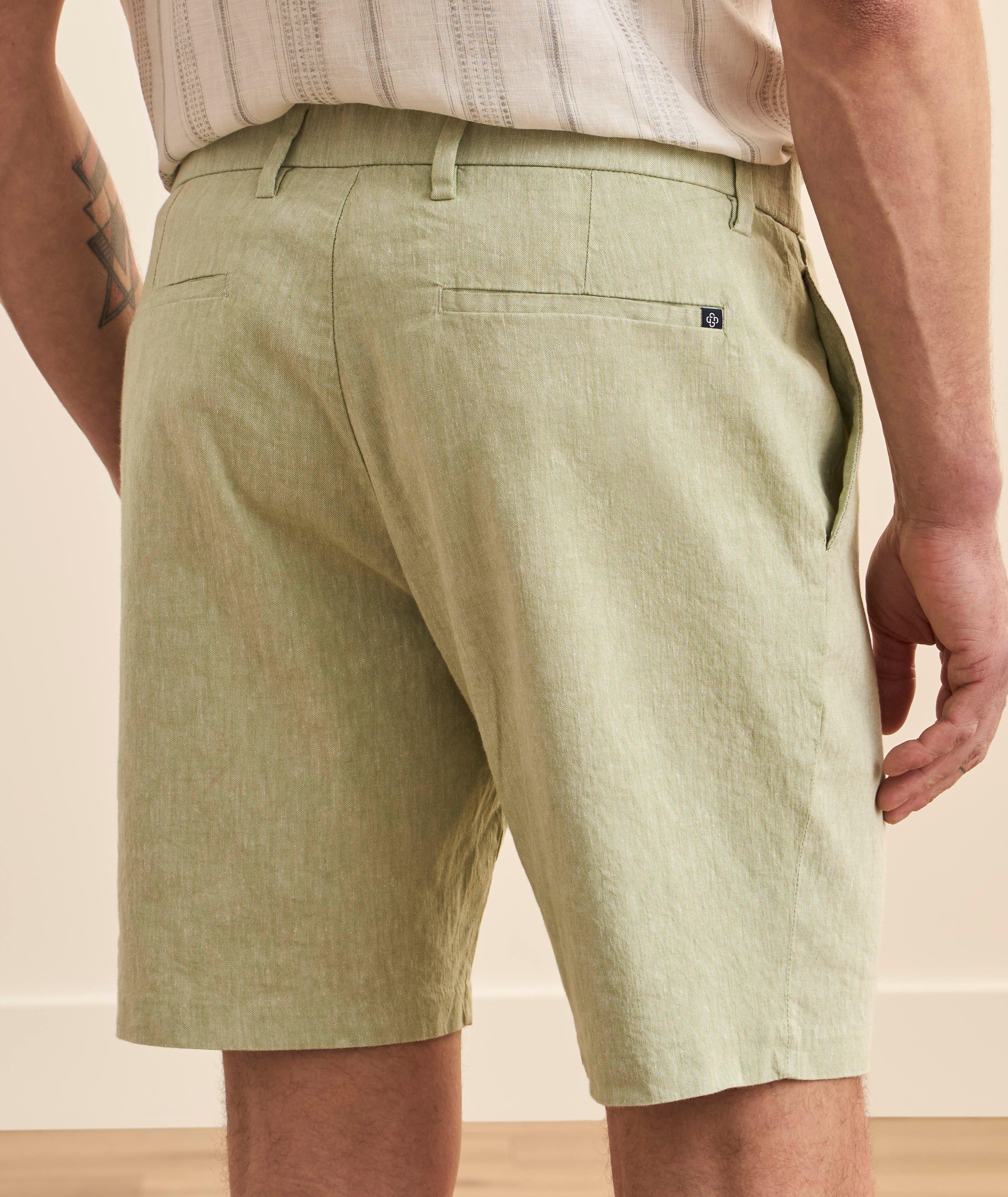 Chambray Twill Bermuda Shorts image 2