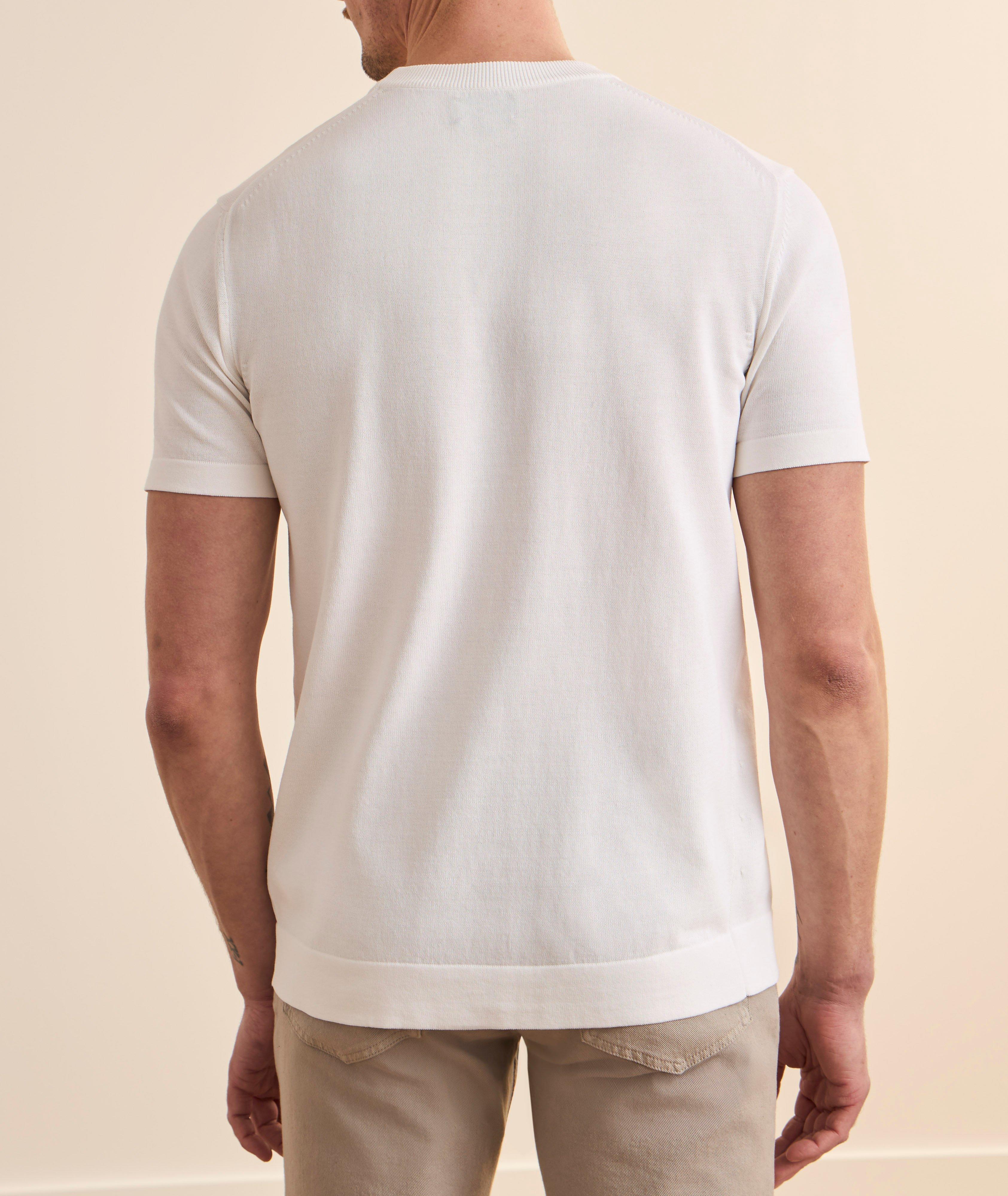 Techno Knitted Crewneck T-Shirt image 2