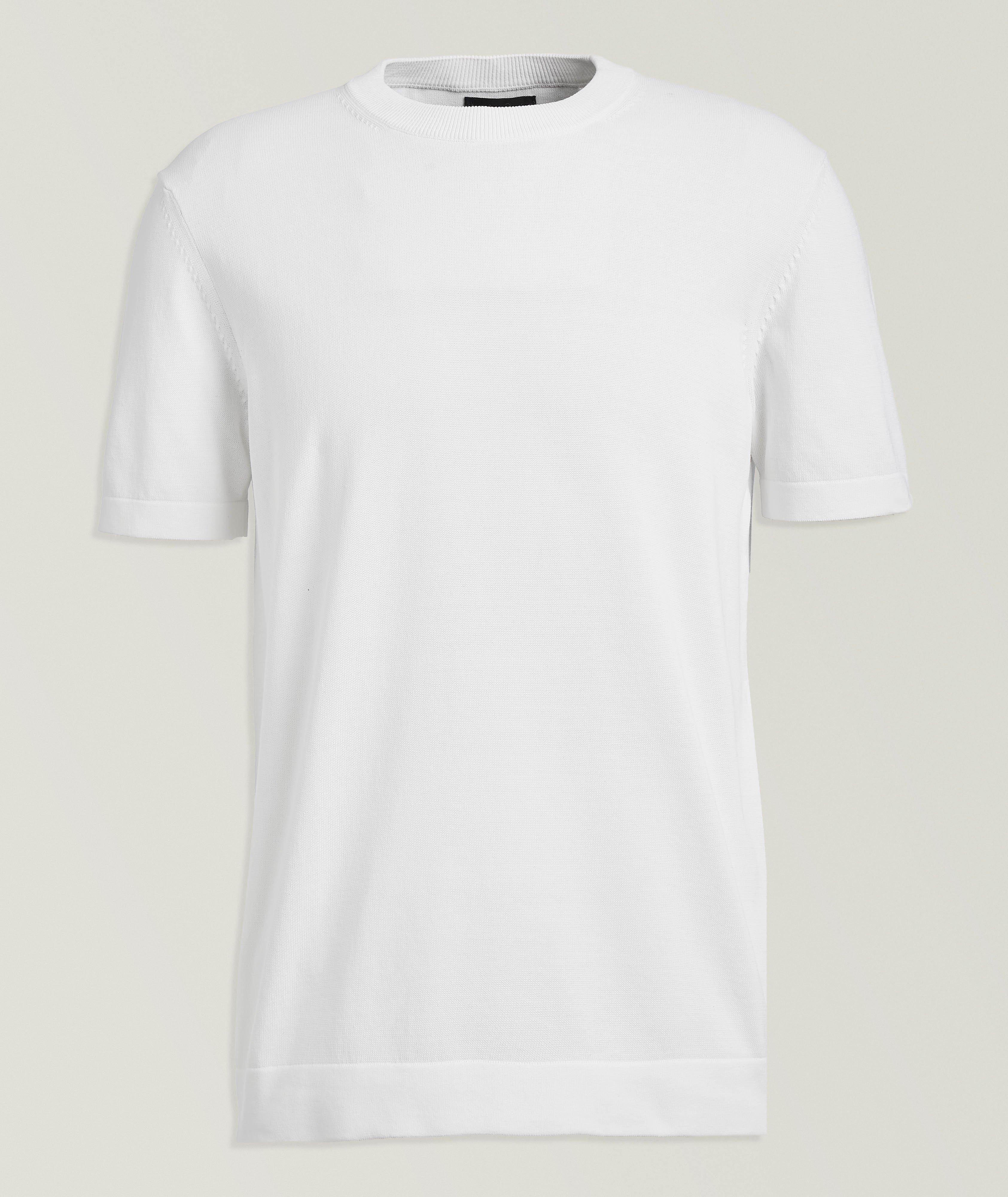 Techno Knitted Crewneck T-Shirt image 0