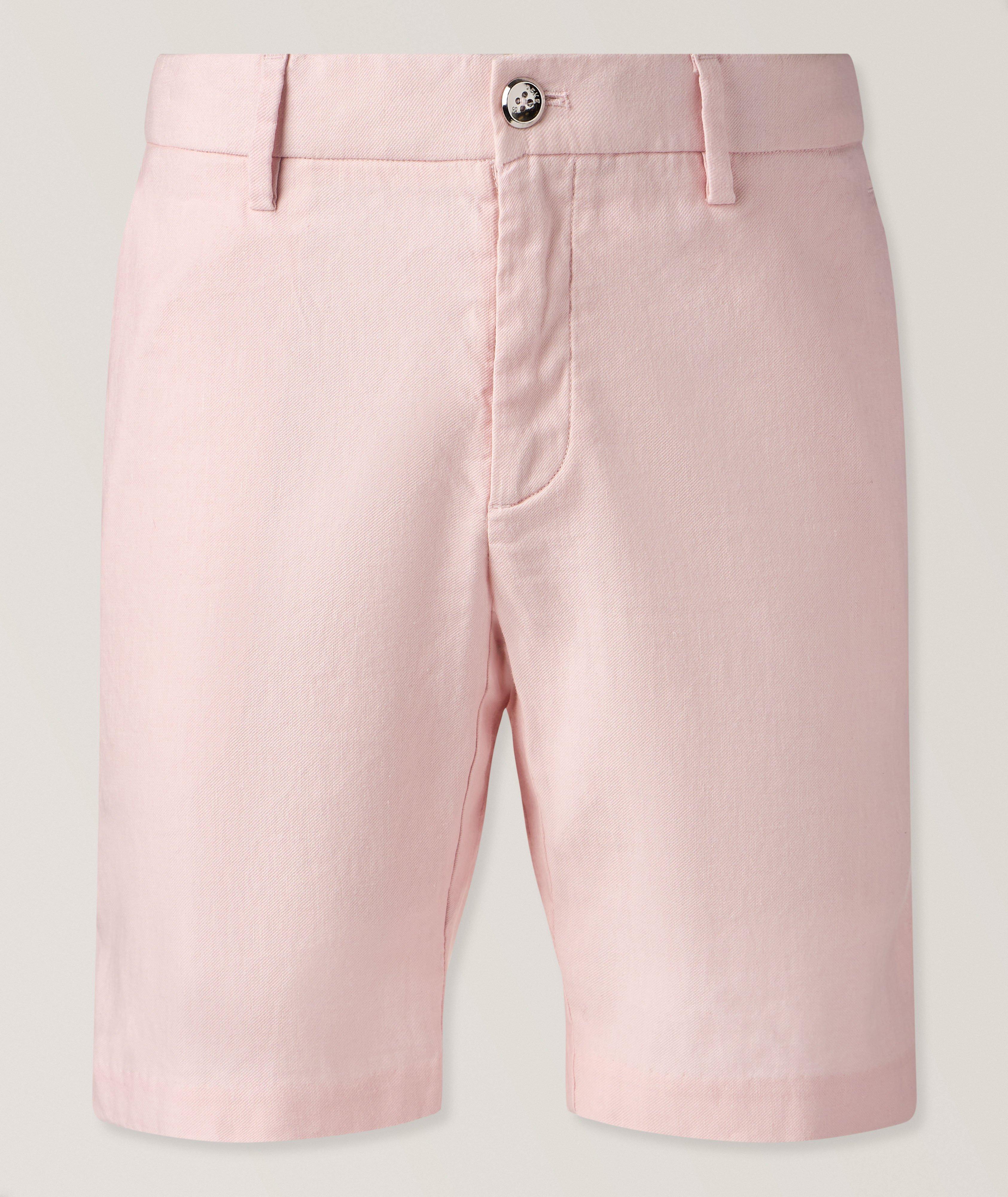 Deke Oasis Stretch Linen-Cotton Bermuda Shorts