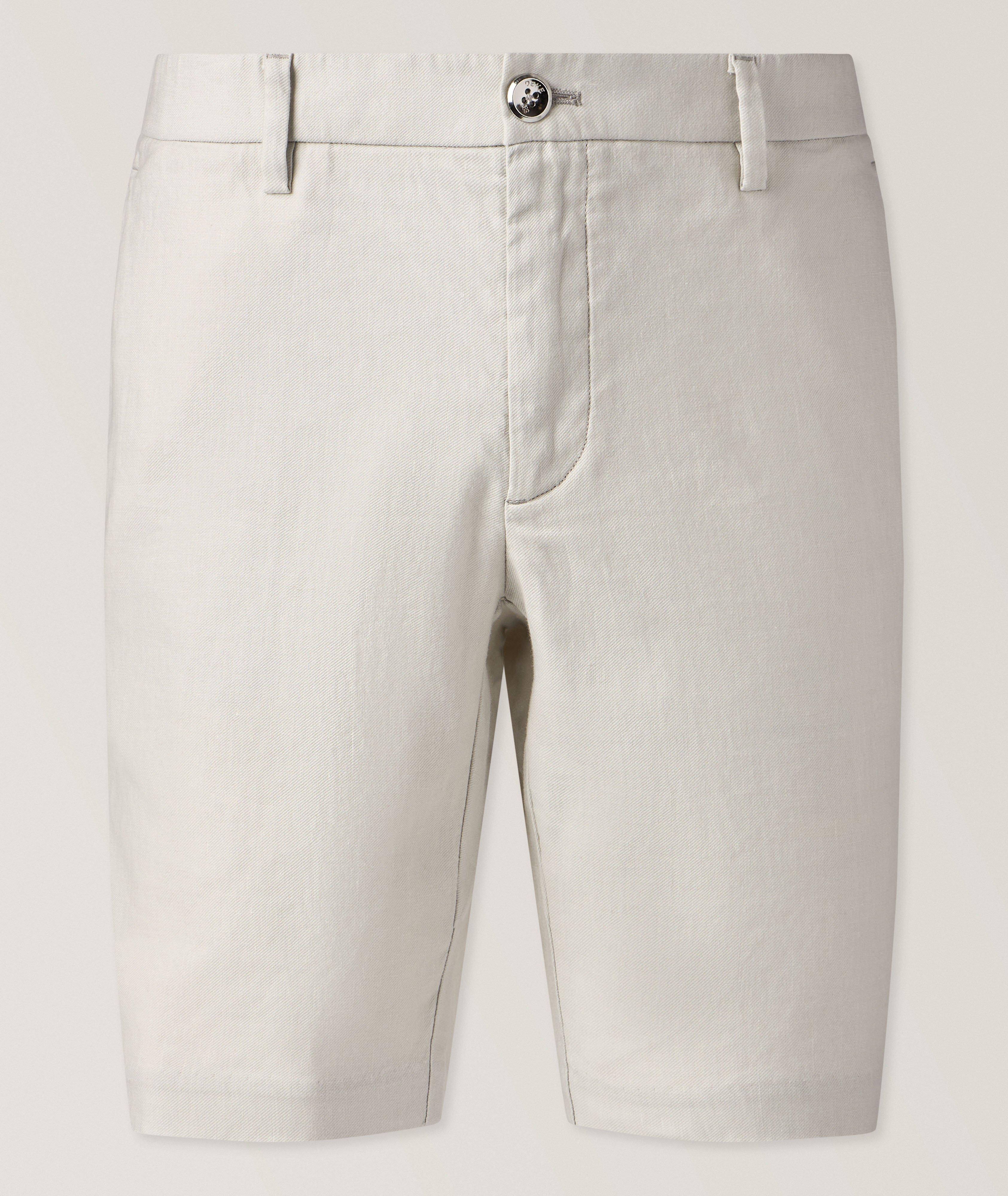Deke Oasis Stretch Linen-Cotton Bermuda Shorts