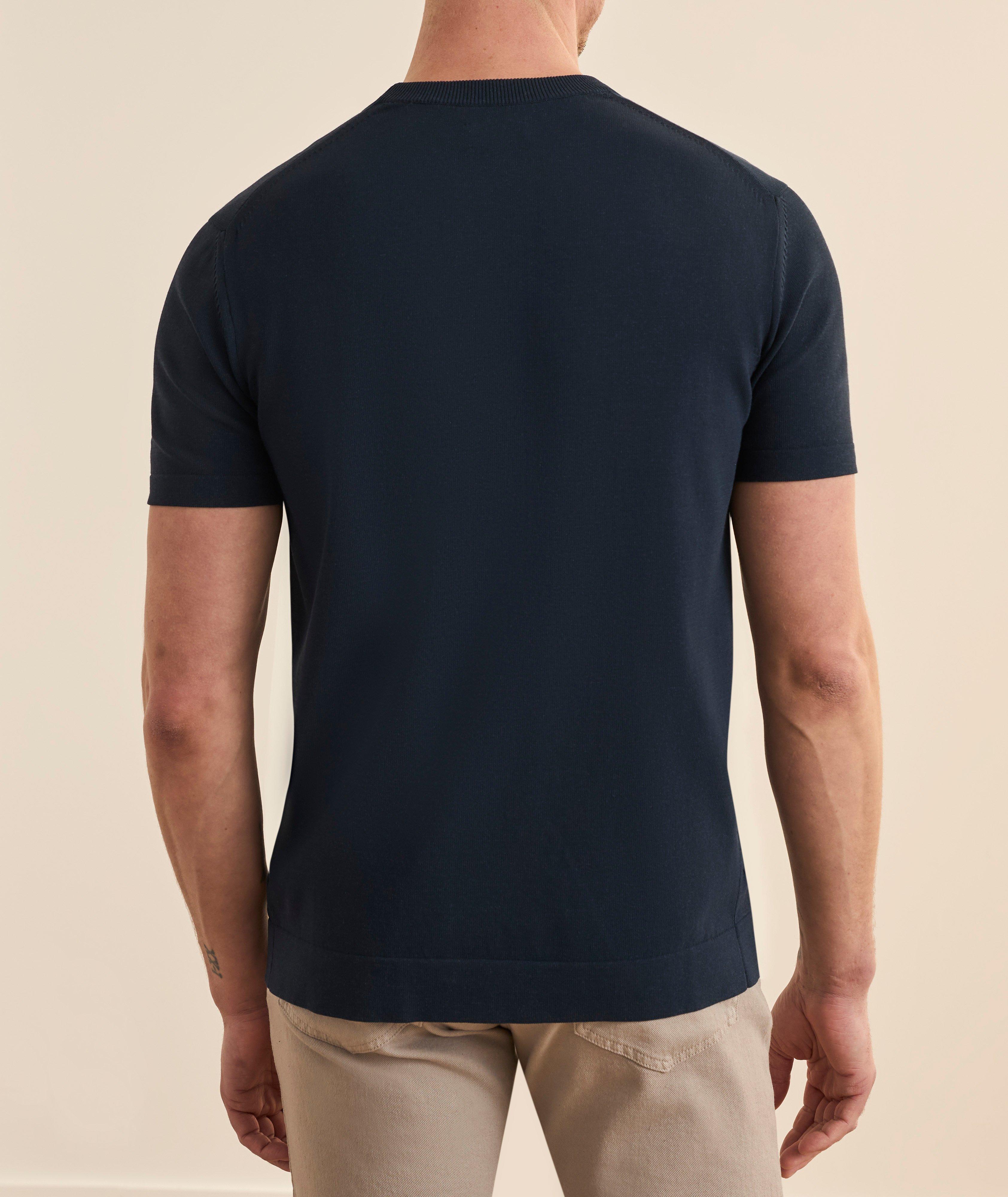 Techno Knitted Crewneck T-Shirt image 2