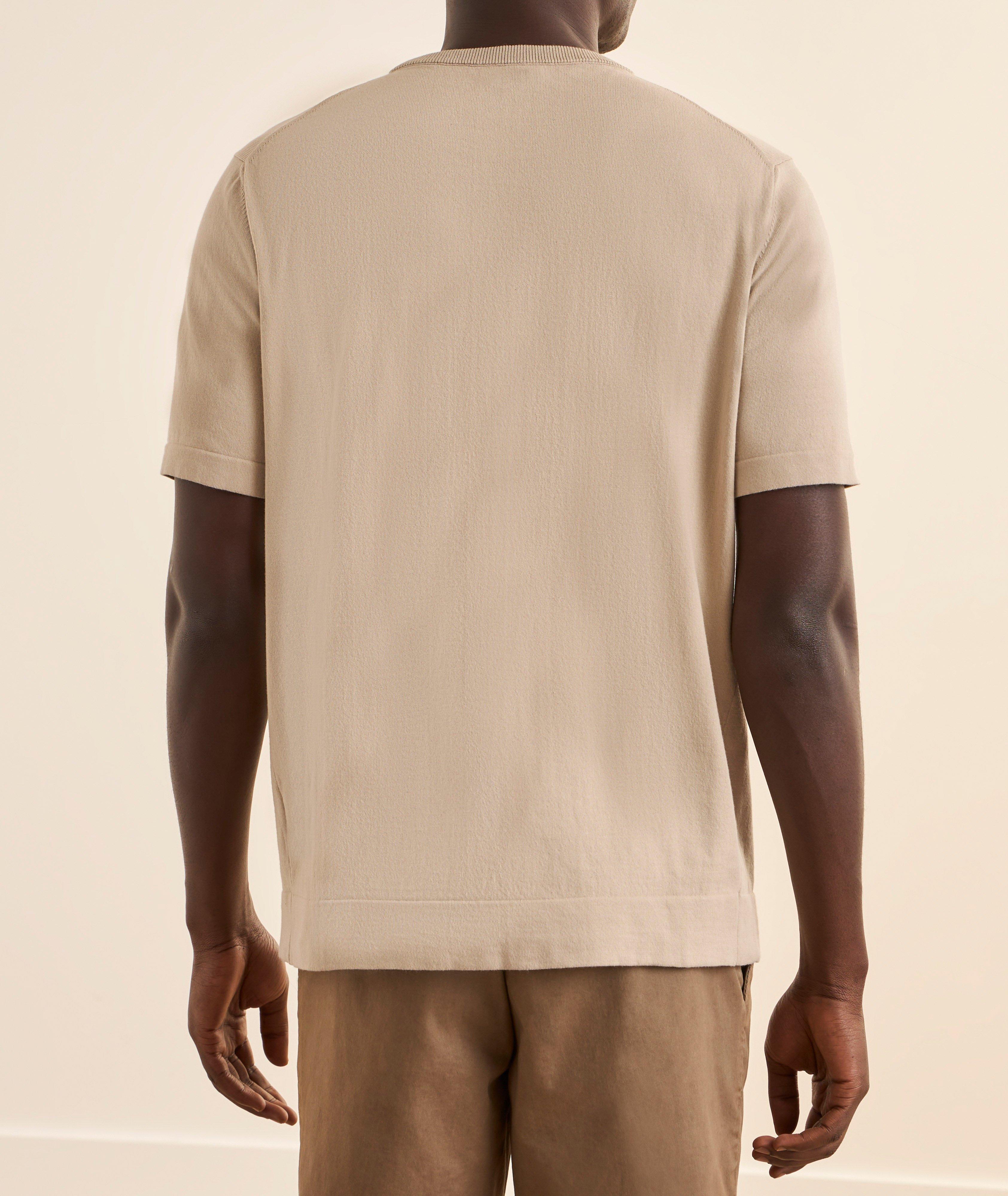 Techno Knitted Crewneck T-Shirt image 2