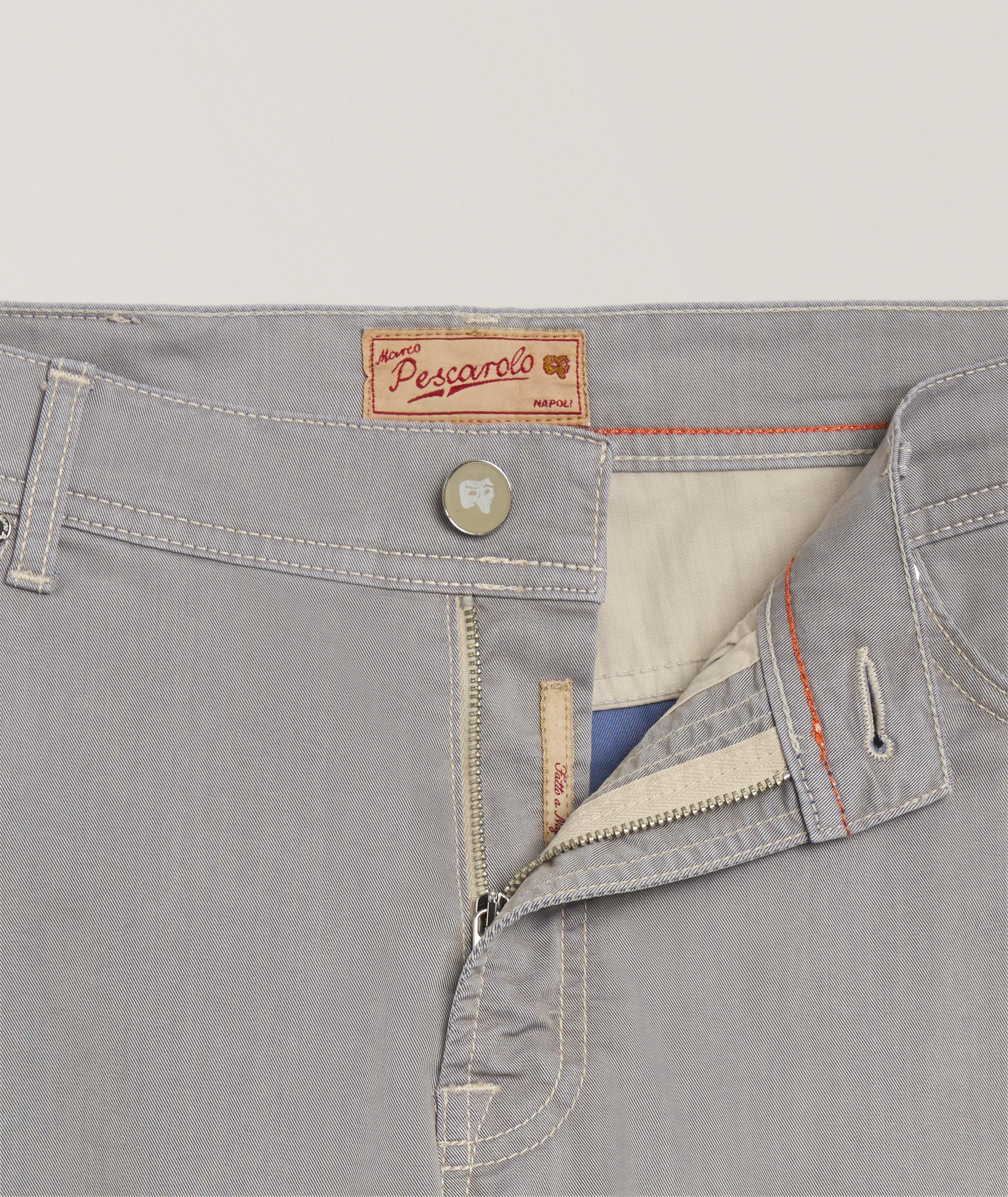 Pantalon cinq poches coton mélangé Solaro  image 4