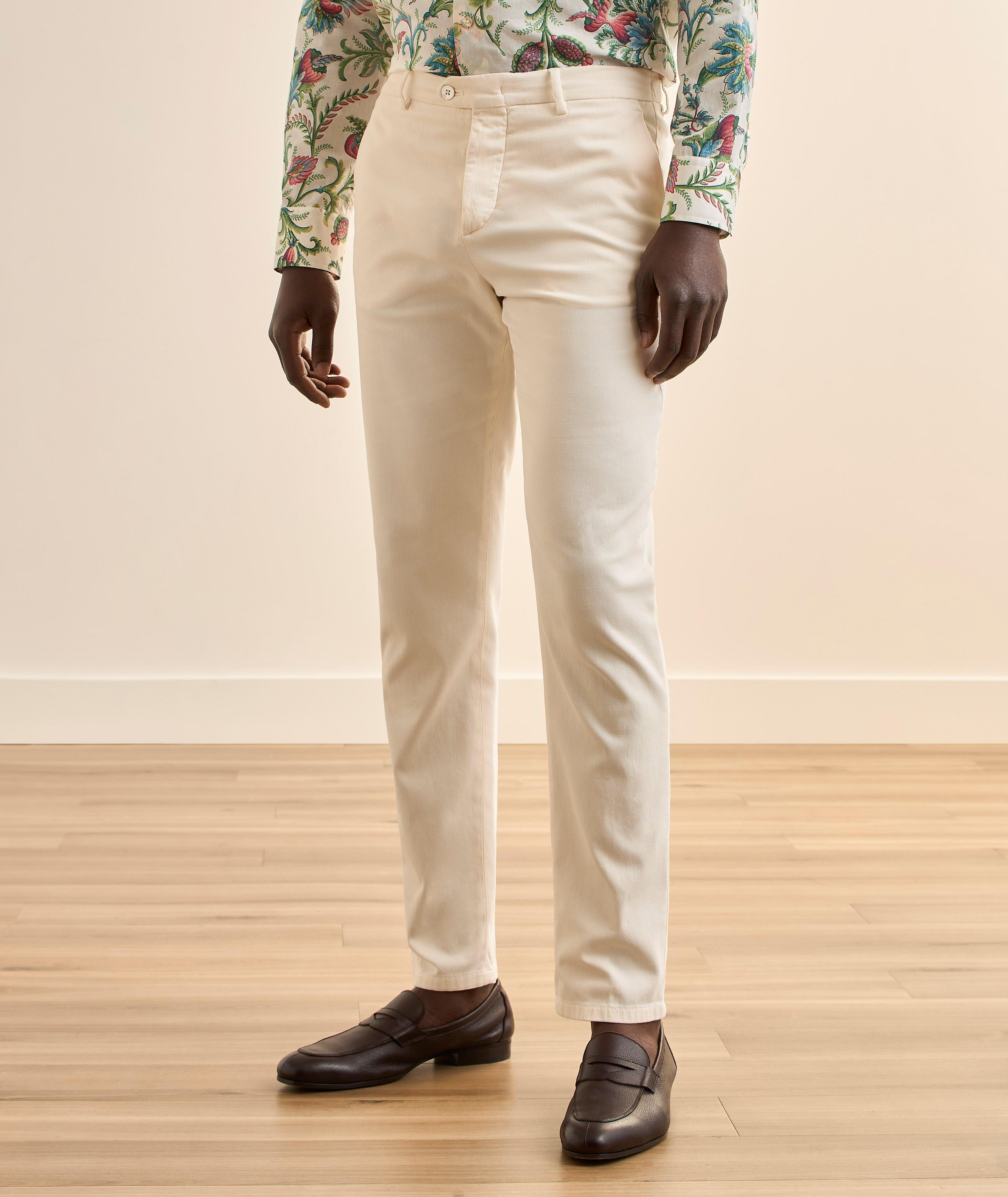 Pantalon fuselé coton-mélange  image 1