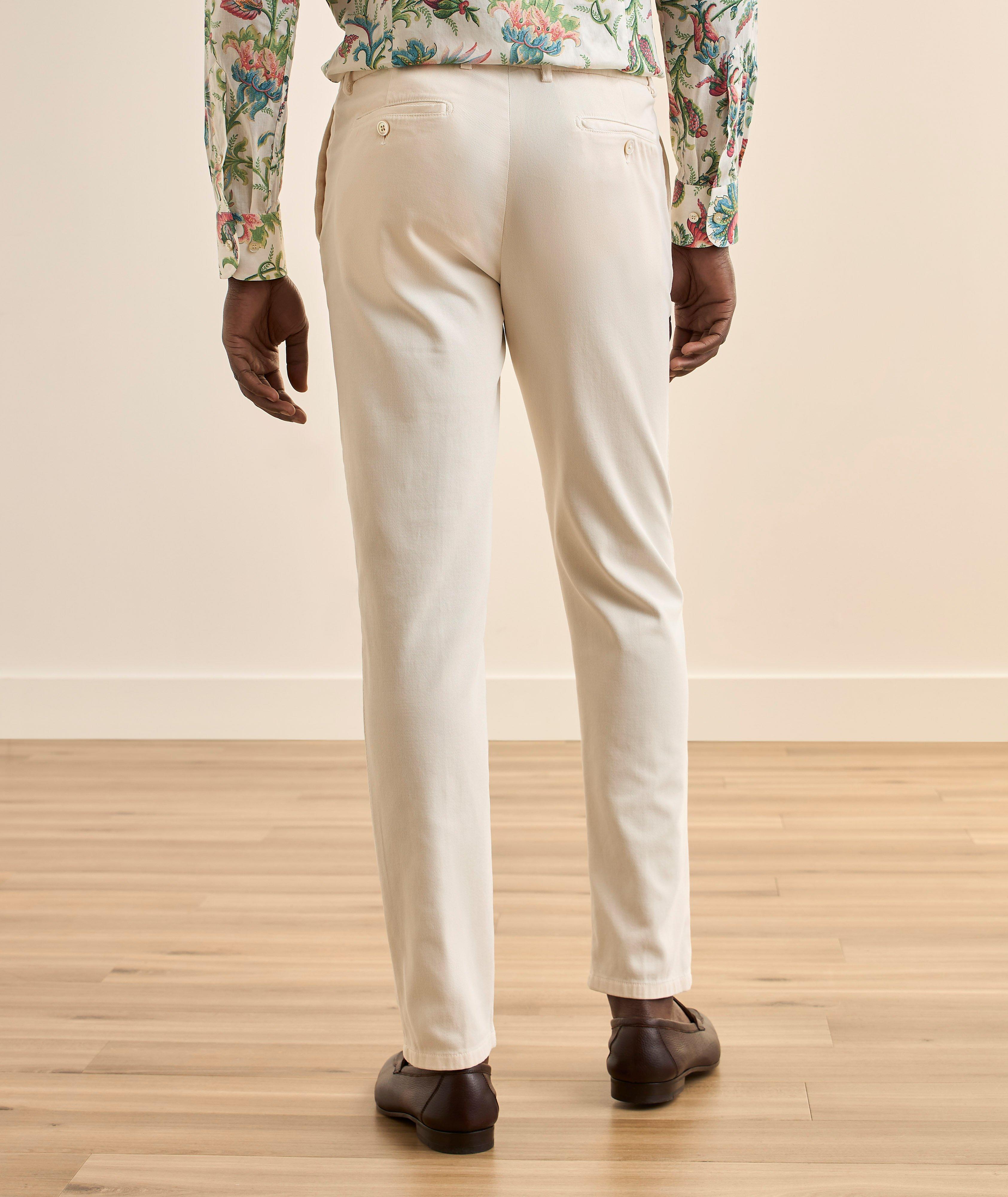 Pantalon fuselé coton-mélange  image 2