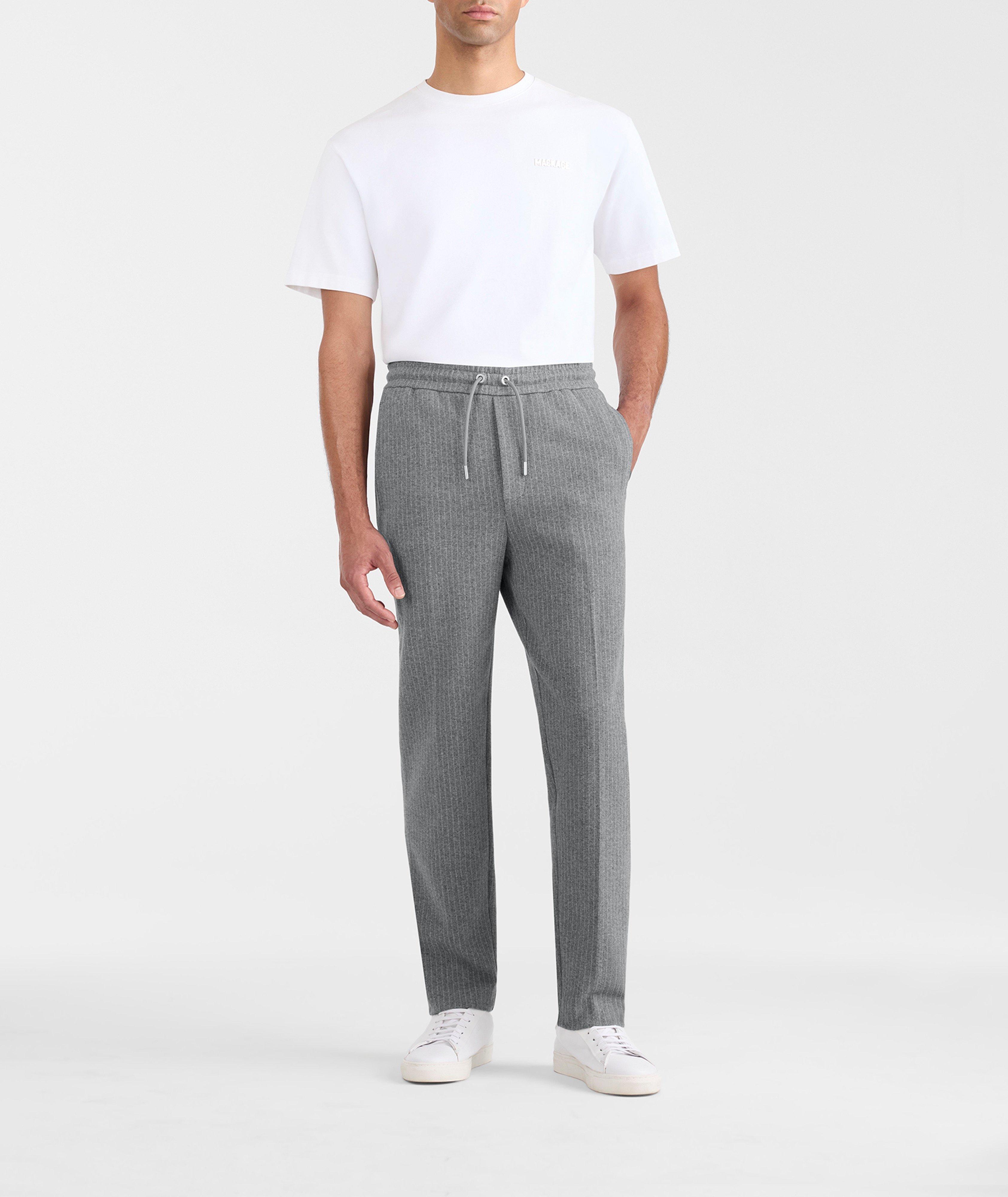 Stanley Pinstripe Drawstring Sweatpants image 7