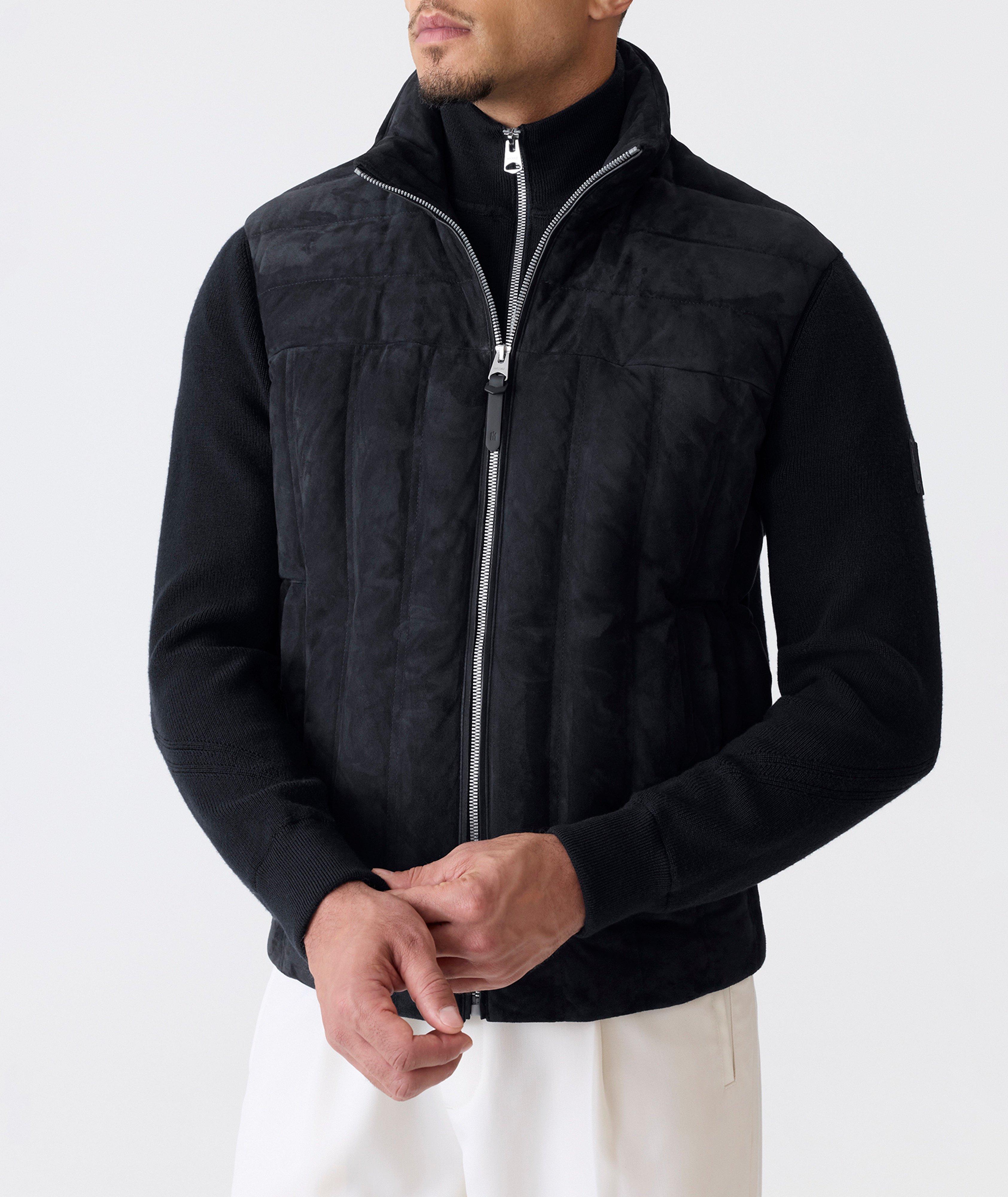 Landen Suede & Wool Hybrid Jacket image 1